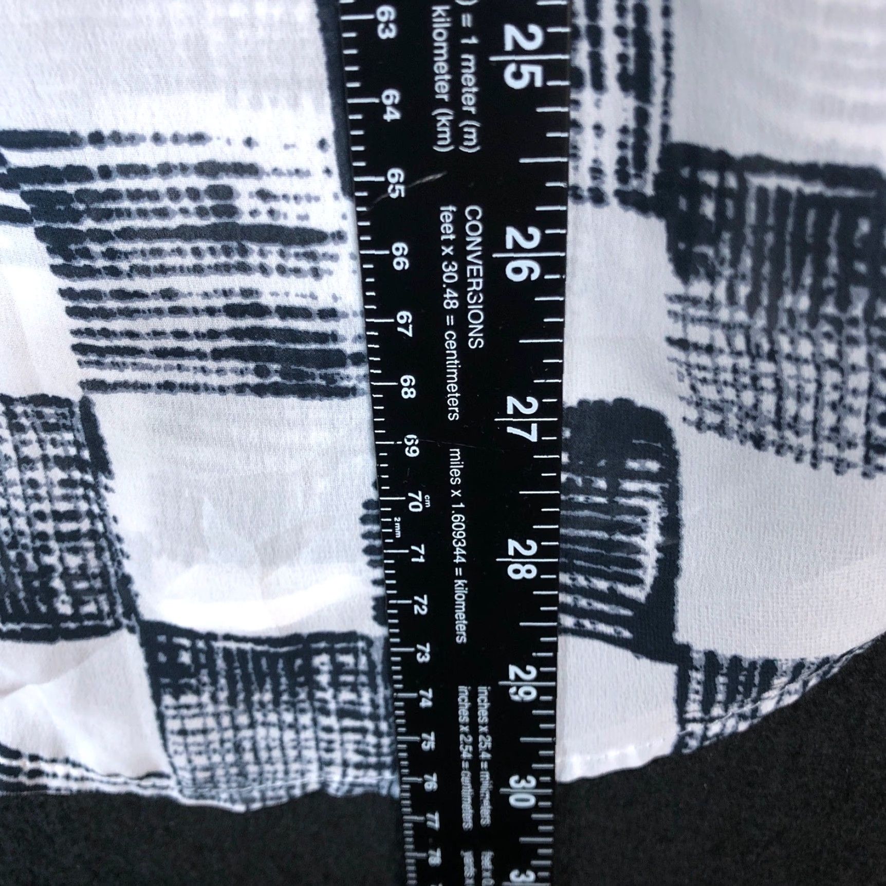 Banana Republic Banana Republic Blouse White Navy V Neck Sheer Button Down XS Womens Shirt Short Sleeve Chiffon Size XS / US 0-2 / IT 36-38 - 5 Thumbnail