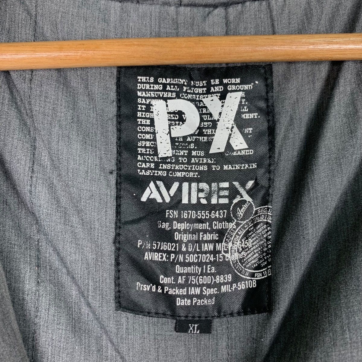 Avirex AVIREX Four Pocket Army Style Hooded Parka Jacket #0035-C3 Size US XL / EU 56 / 4 - 18 Thumbnail