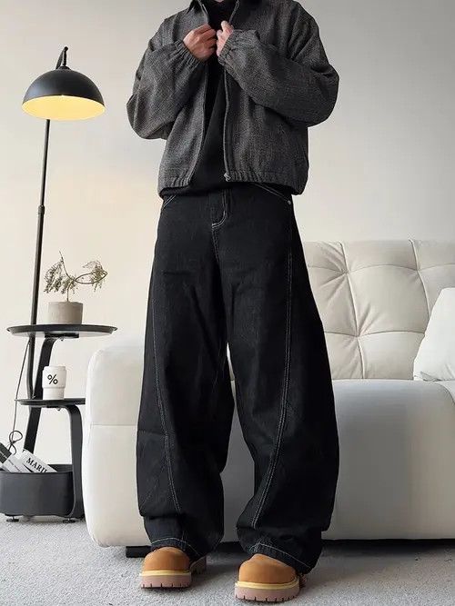 Vintage Shizuku x Fumie Embroidered Wide Leg Jeans Size US 32 / EU 48 - 3 Thumbnail