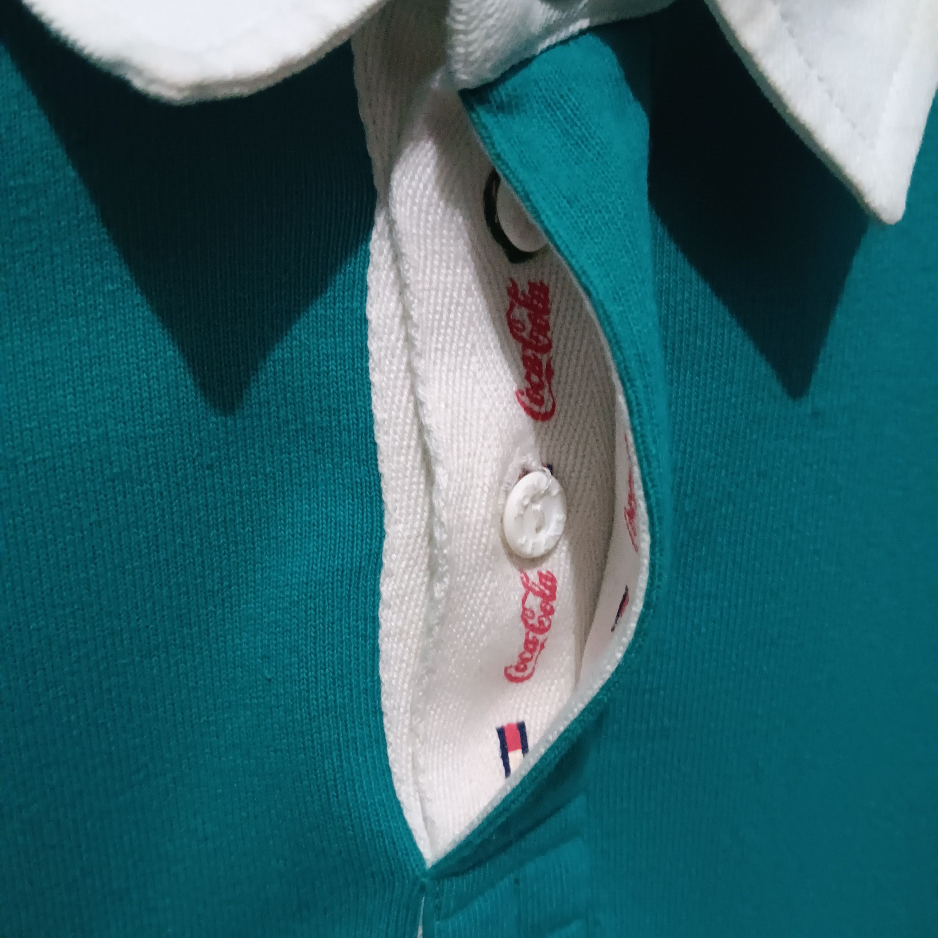 Tommy Hilfiger Tommy Hilfiger x Coca Cola Polo shirt long sleeve Size US M / EU 48-50 / 2 - 2 Thumbnail