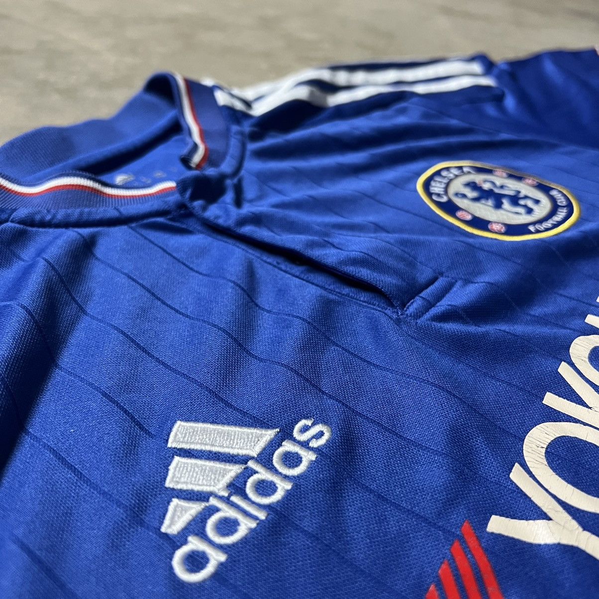 Adidas Vintage 2015 FIFA Chelsea F.C. HOME Adidas Soccer Jersey Size US M / EU 48-50 / 2 - 5 Thumbnail