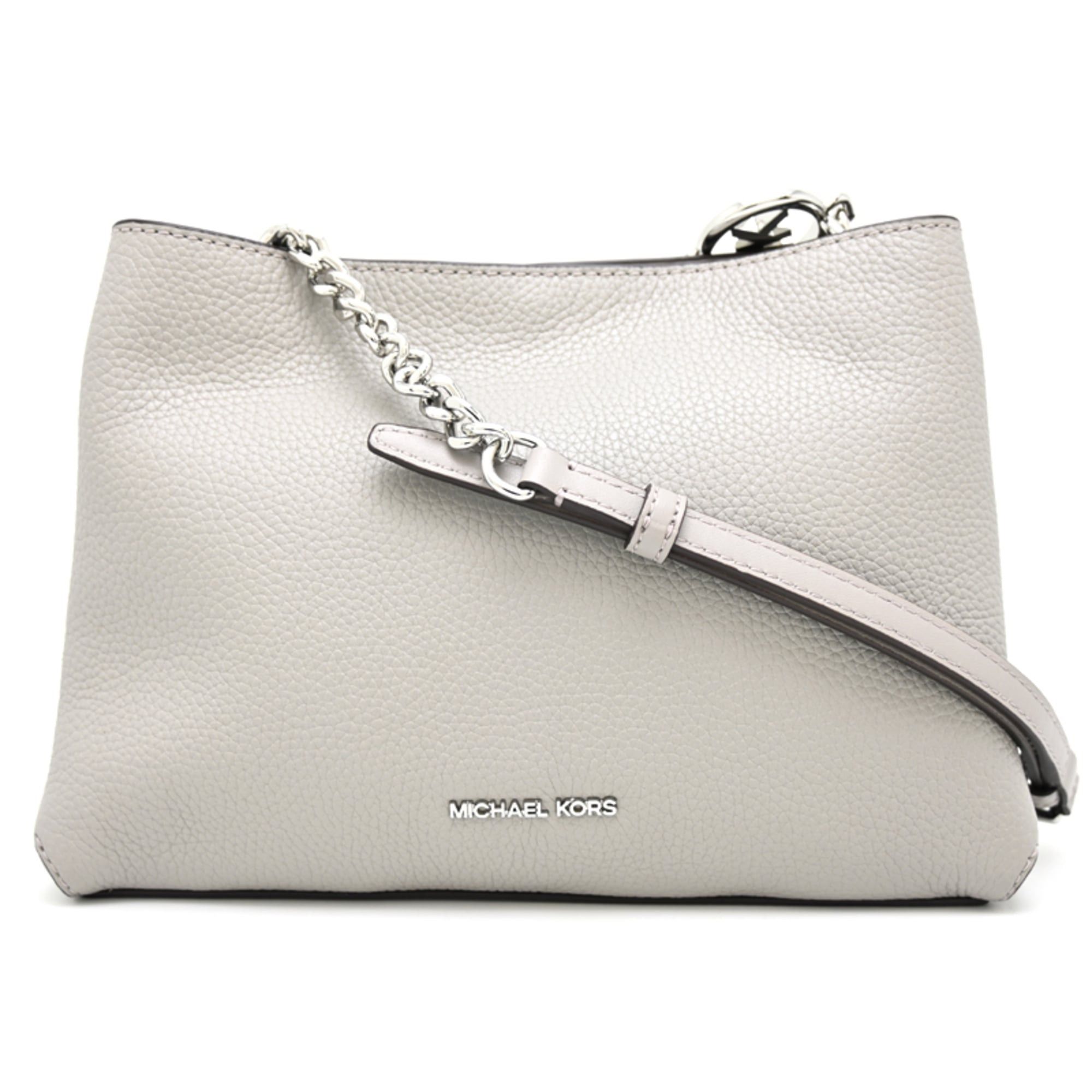 Michael Kors Michael Kors CHRISTINA Triple Compartment Crossbody Small Women's Shoulder Bag 35T6S8WC0L Cowhide Leather Gray Size ONE SIZE - 1 Thumbnail