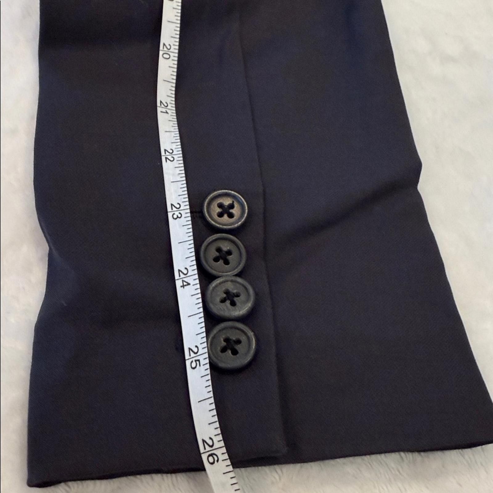 J.Crew J.Crew Wool Blazer Jacket navy gray pockets lined SZ 4 Size S / US 4 / IT 40 - 10 Thumbnail