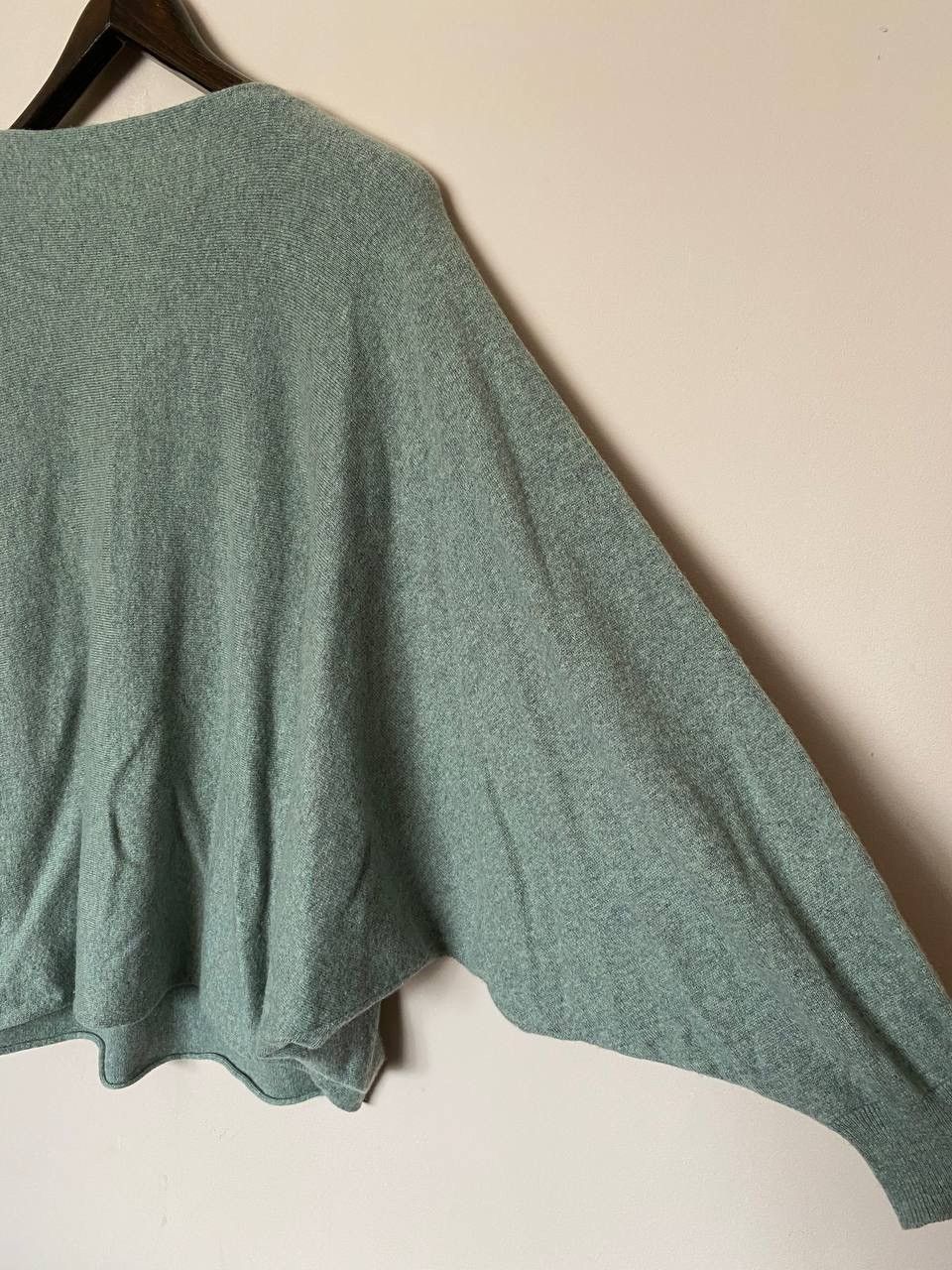 Hermes Hermes Green batwing cashmere knitted sweater top Size S / US 4 / IT 40 - 10 Thumbnail