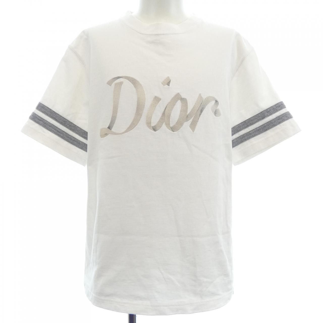 Dior Dior Dior Cotton Compact Jersey T Shirt Textile T-Shirts 293J659A0554 DUTY FREE for USA Size ONE SIZE - 1 Thumbnail