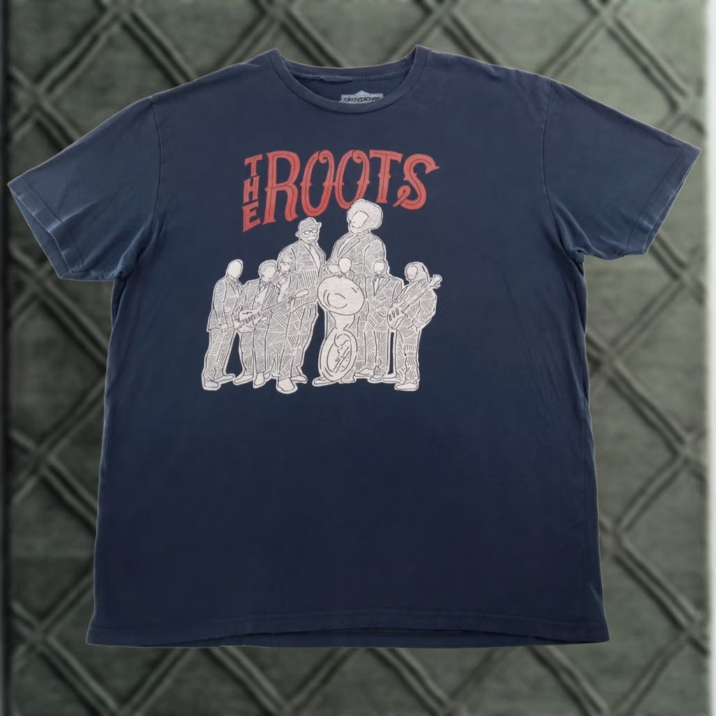 Roots Okayplayer The Legendary Roots TShirt MENS XL Blue Music T-Shirt Size US XL / EU 56 / 4 - 1 Thumbnail