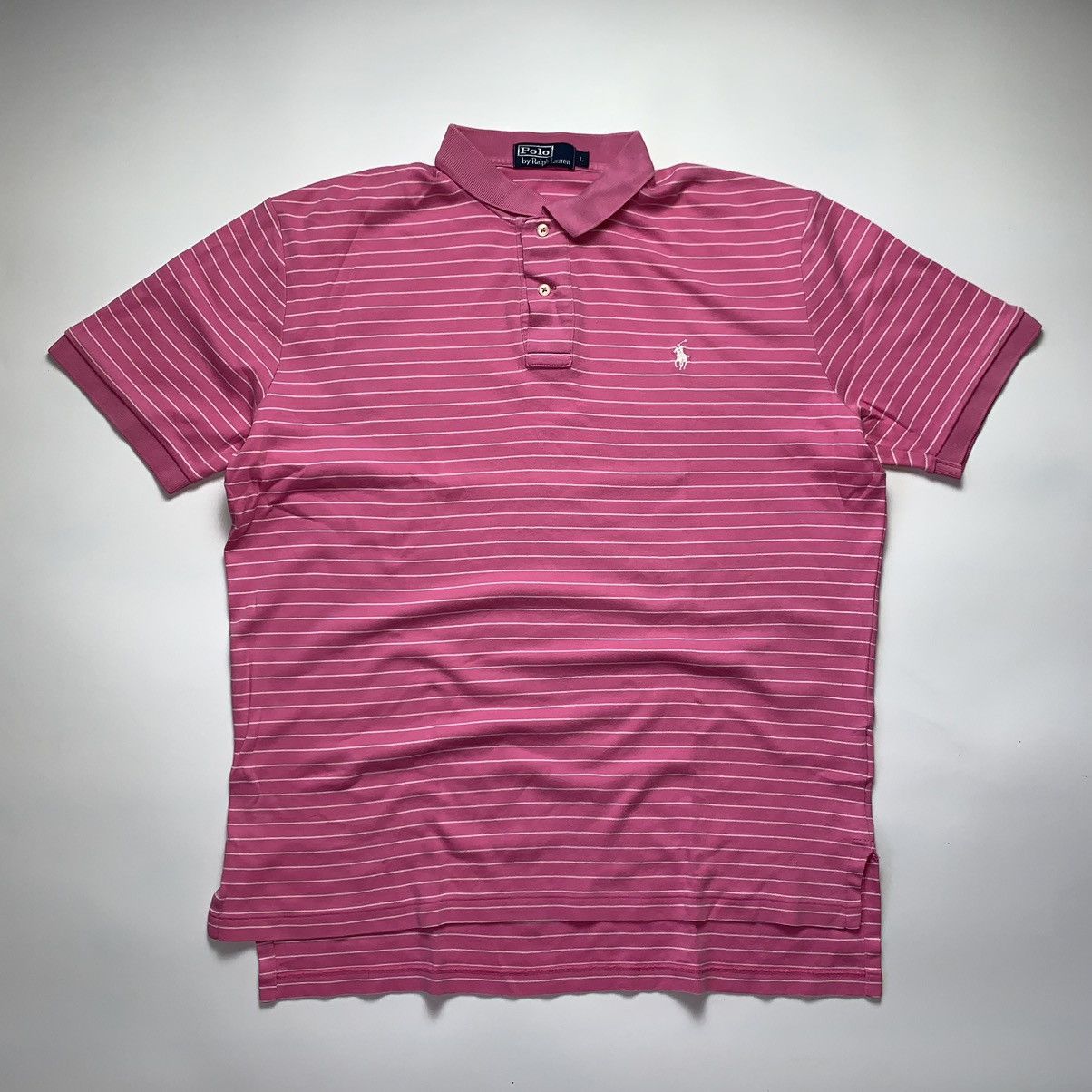 Other Polo Ralph Lauren Striped Pink Chief Keef Very Rare Luxury Size US L / EU 52-54 / 3 - 1 Thumbnail