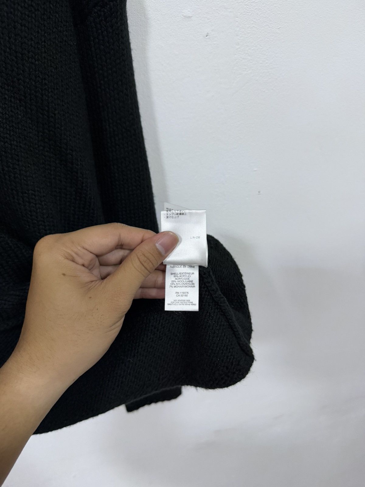 Helmut Lang Karl Helmut Asymmetrical Knit Sweater Size S / US 4 / IT 40 - 5 Thumbnail