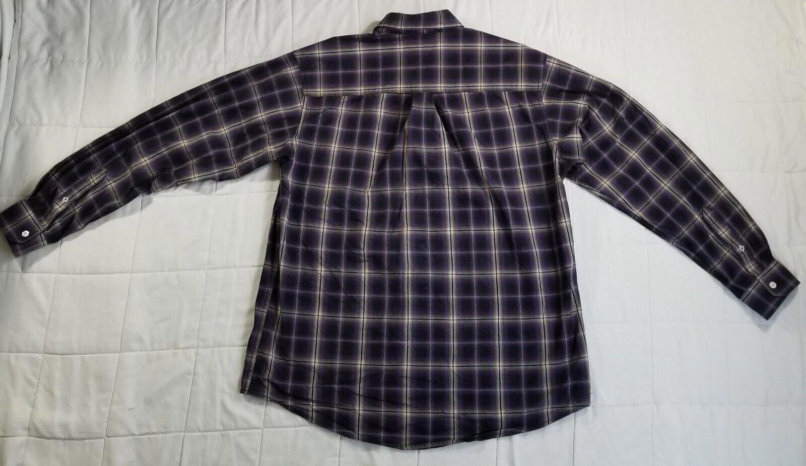 CINCH Cinch Small Purple Plaid Long Sleeve Button Down Size US S / EU 44-46 / 1 - 2 Thumbnail