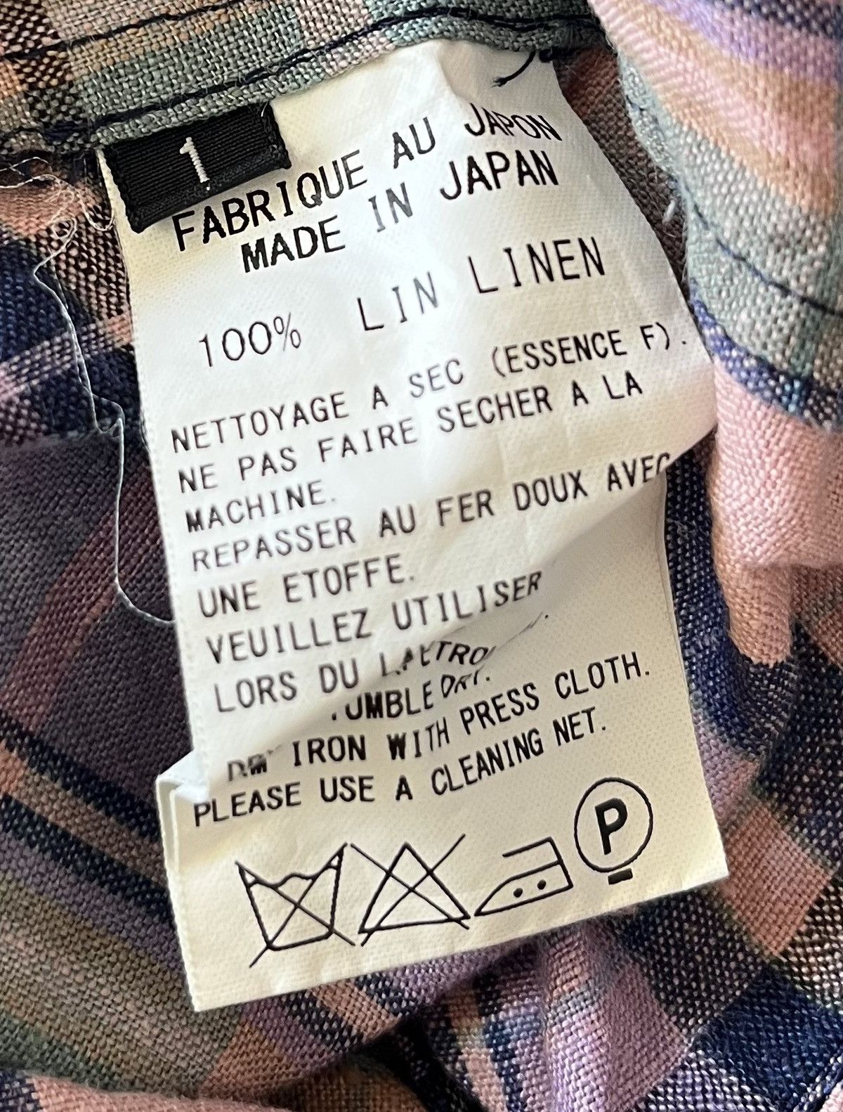 Yohji Yamamoto TAX FREE 🇺🇸 yohji yamamoto y’s sleveless plaid long shirt Size US S / EU 44-46 / 1 - 4 Thumbnail