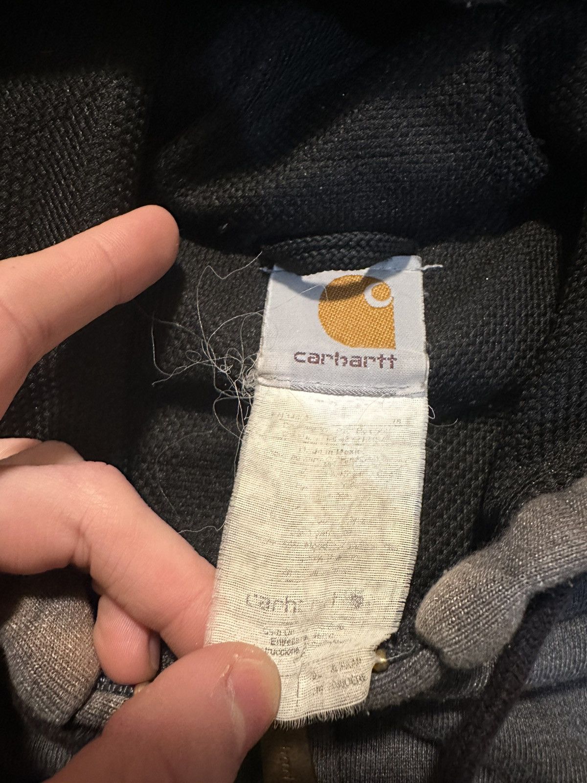 Carhartt × Vintage Vintage Carhartt Zip Up Hoodie Size 2XL Size US XXL / EU 58 / 5 - 3 Thumbnail