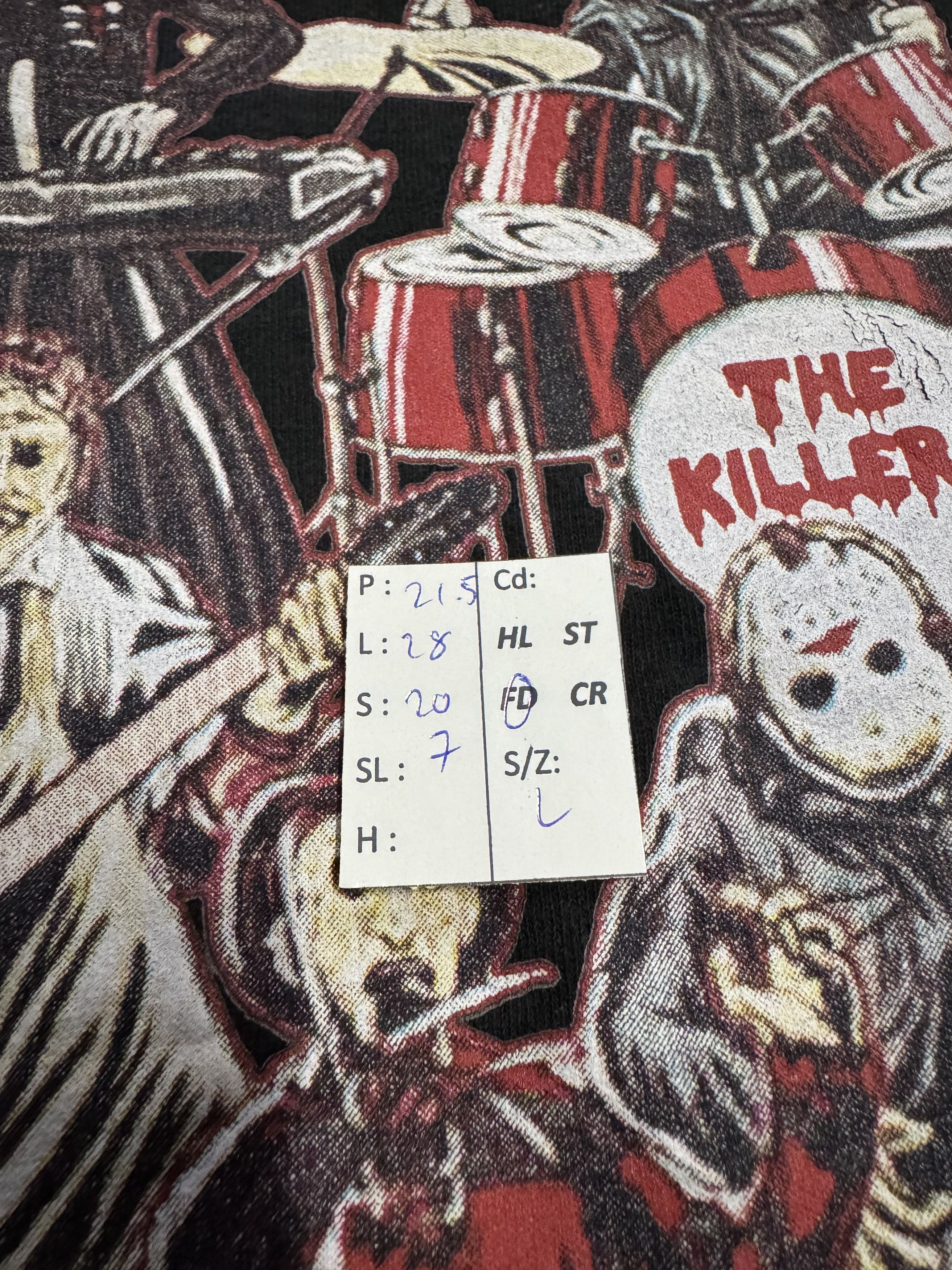 Other VINTAGE THE KILLERS MYERS VOORHEES KRUEGER PINHEAD TEE Size US L / EU 52-54 / 3 - 15 Thumbnail
