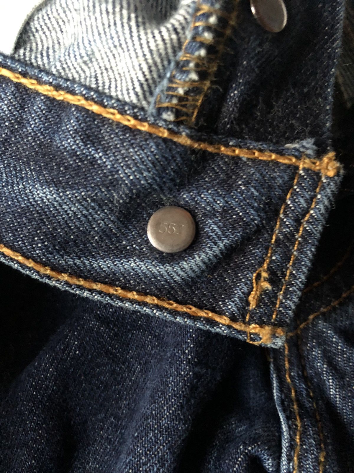 Levi's Size 31x34 Vintage 501 USA Button Fly Late 90s Blue Denim Size US 28 / EU 44 - 8 Thumbnail