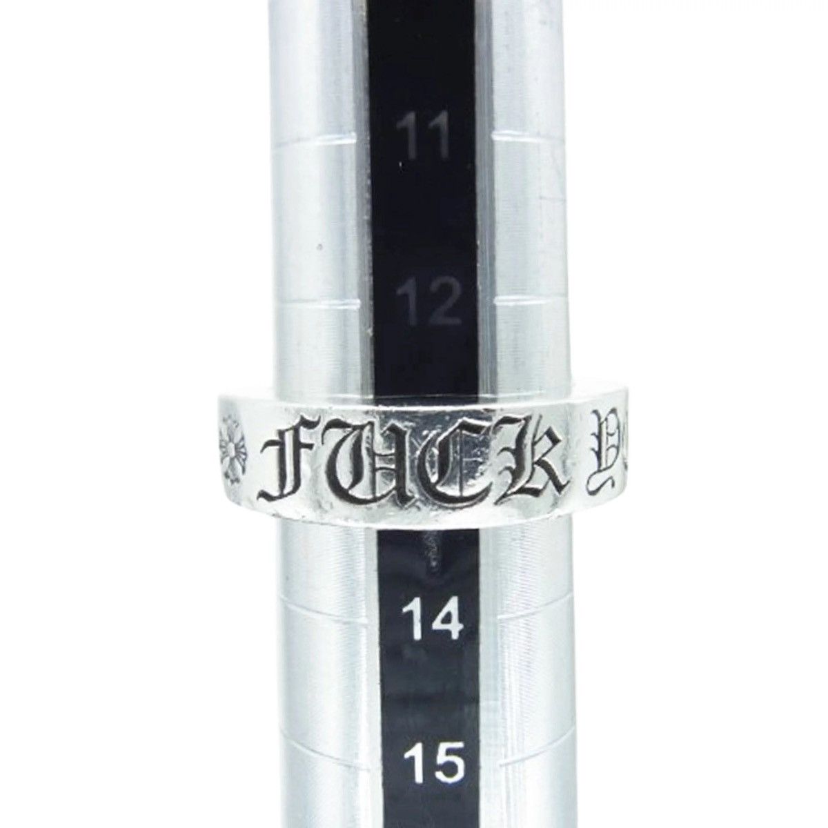 Chrome Hearts × Vintage Chrome Hearts Fuck You Ring Rare | Grailed
