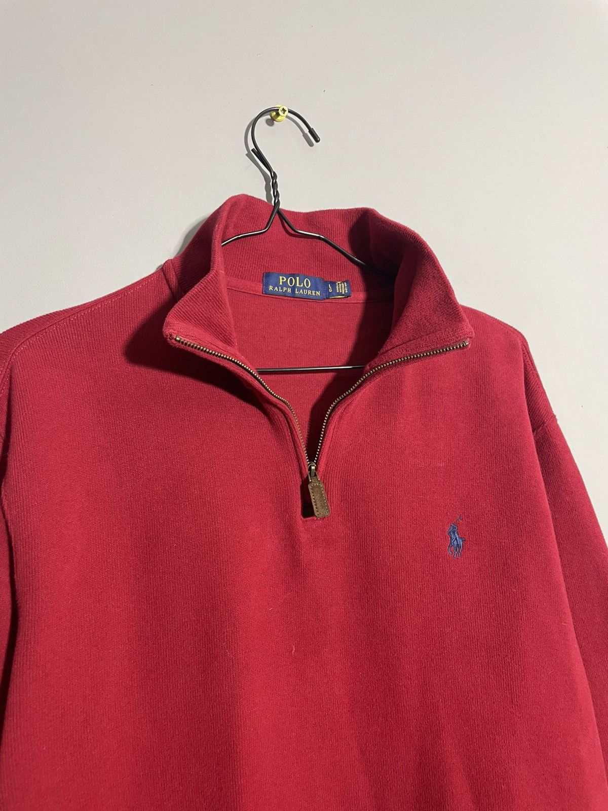 Polo Ralph Lauren × Vintage Polo Ralph Lauren Luxury 1/3 Zip Sweater Size US XL / EU 56 / 4 - 2 Thumbnail