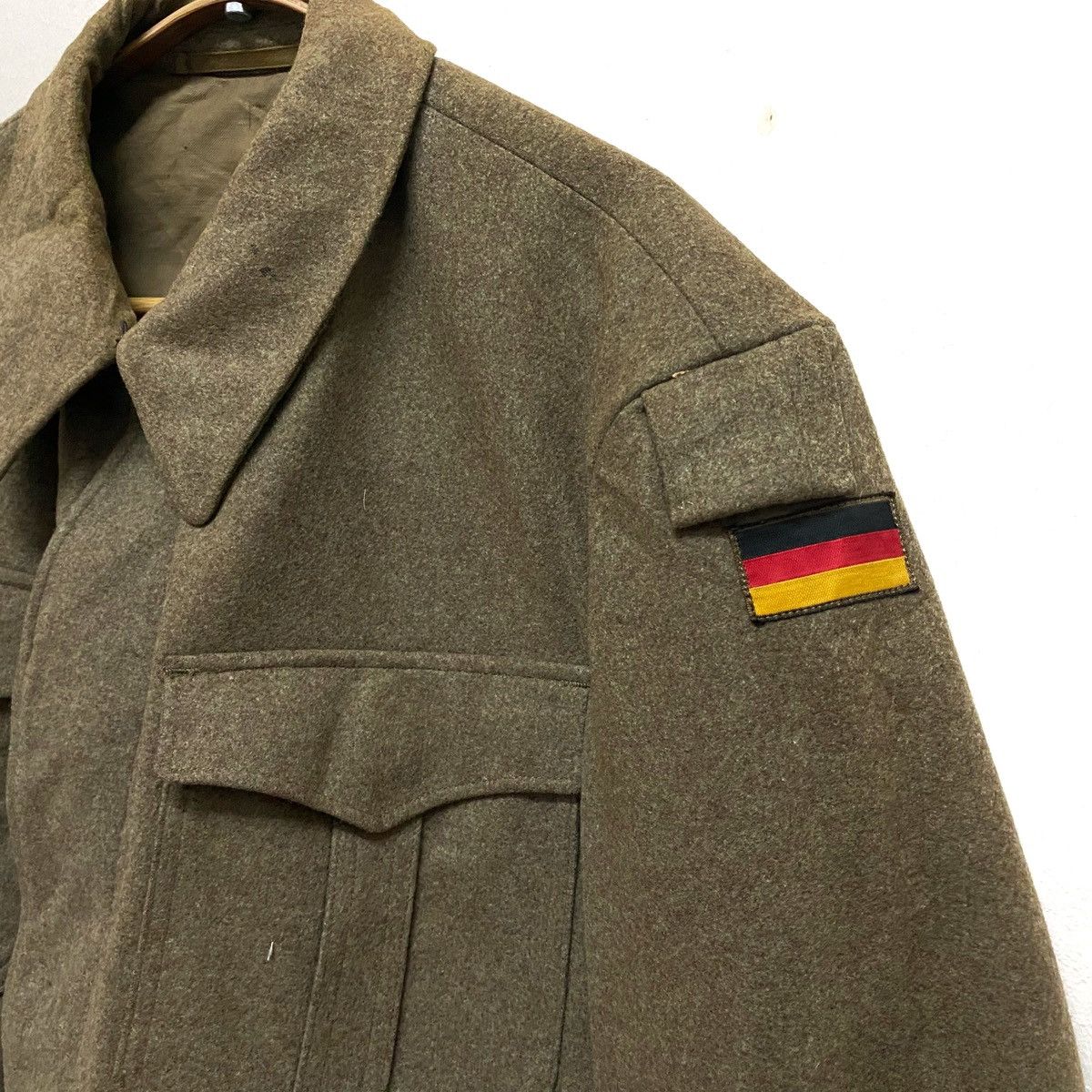 Other OG Vintage 60's HCH. MUERMANN K.G. Military Wool Army Size US L / EU 52-54 / 3 - 2 Thumbnail
