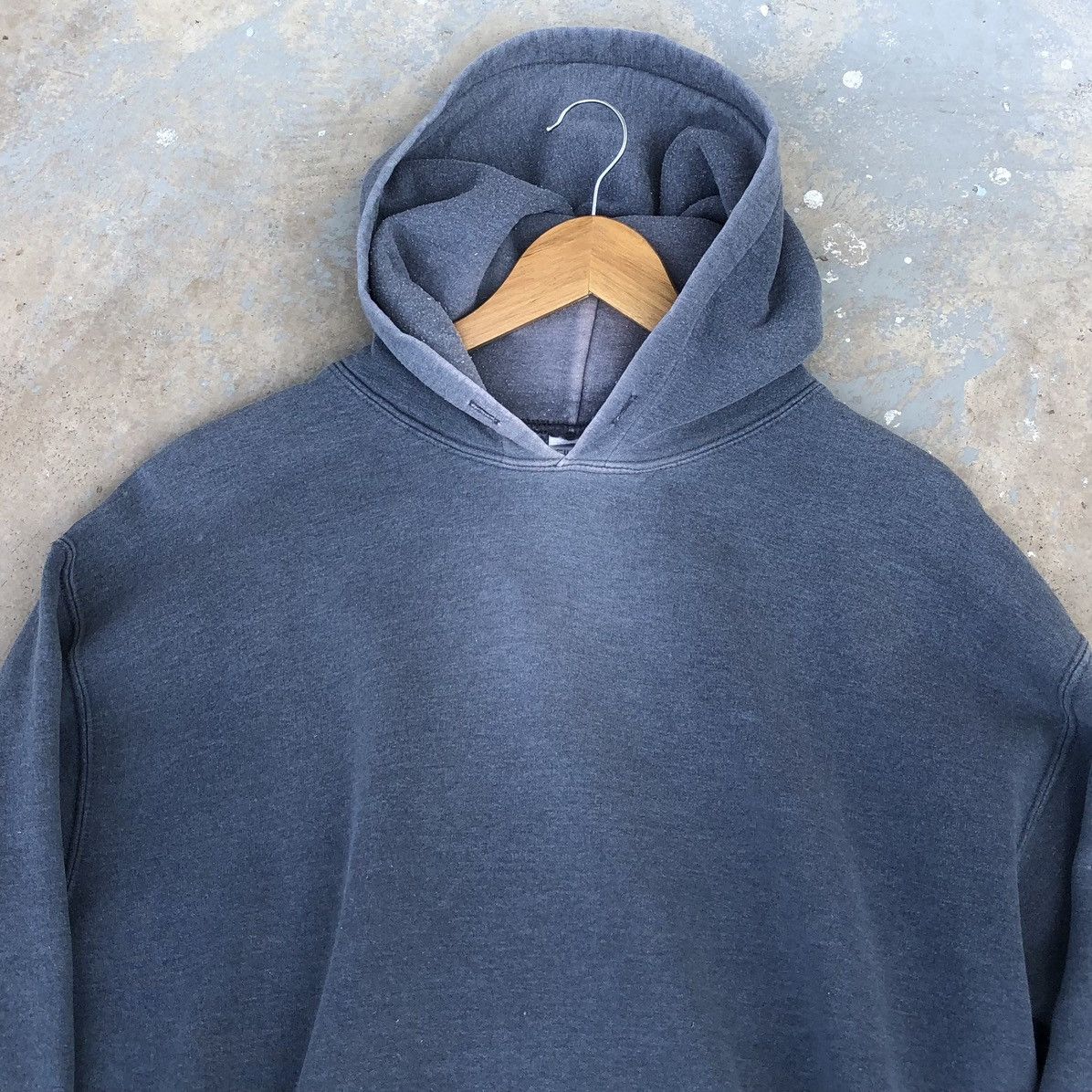 Vintage Vintage Thrashed Faded Boxy Fit Hoodie Size US M / EU 48-50 / 2 - 3 Thumbnail