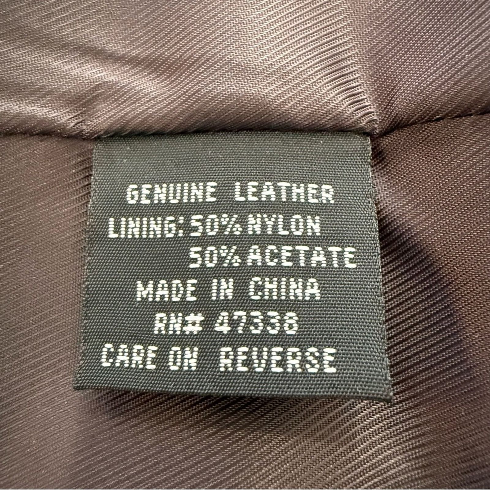 Jones New York Jones New York Genuine Leather Button Jacket Coat Mens 42R Size US L / EU 52-54 / 3 - 7 Thumbnail