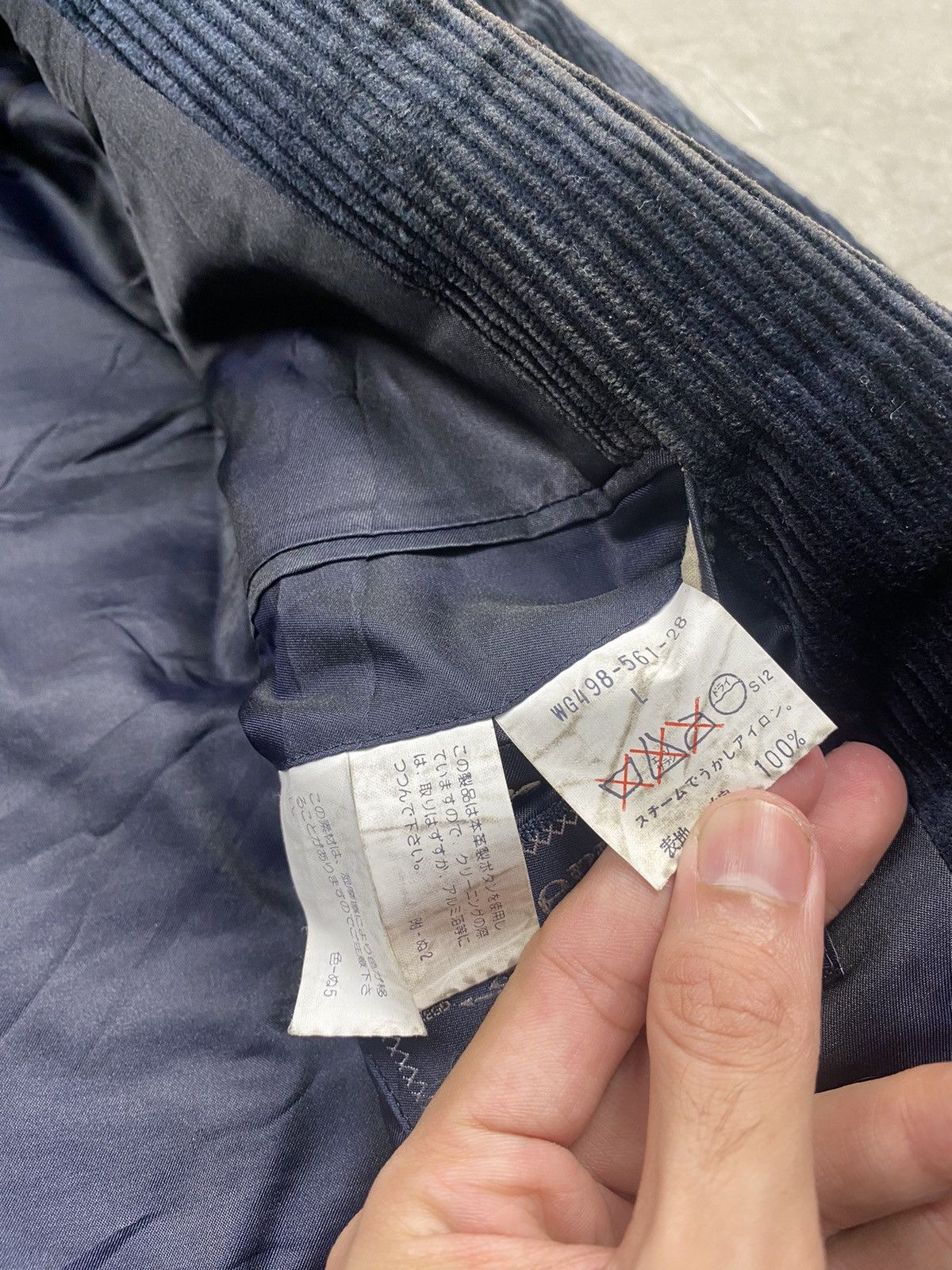Burberry × Burberry Prorsum Vintage Burberrys’ Velvet Blazer Jacket Size US L / EU 52-54 / 3 - 7 Thumbnail