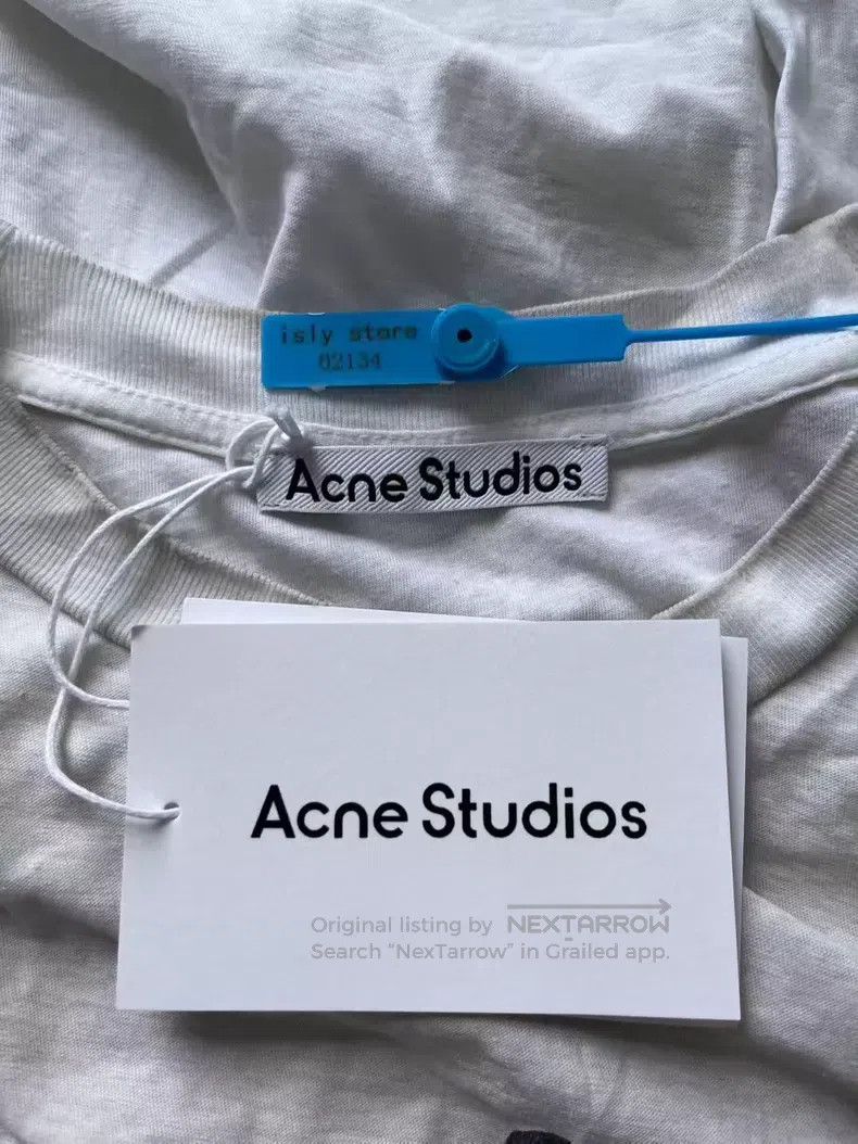 Acne Studios Acne Studios 1996 Series Letter Logo Aged Printed Crewneck Size US S / EU 44-46 / 1 - 4 Thumbnail