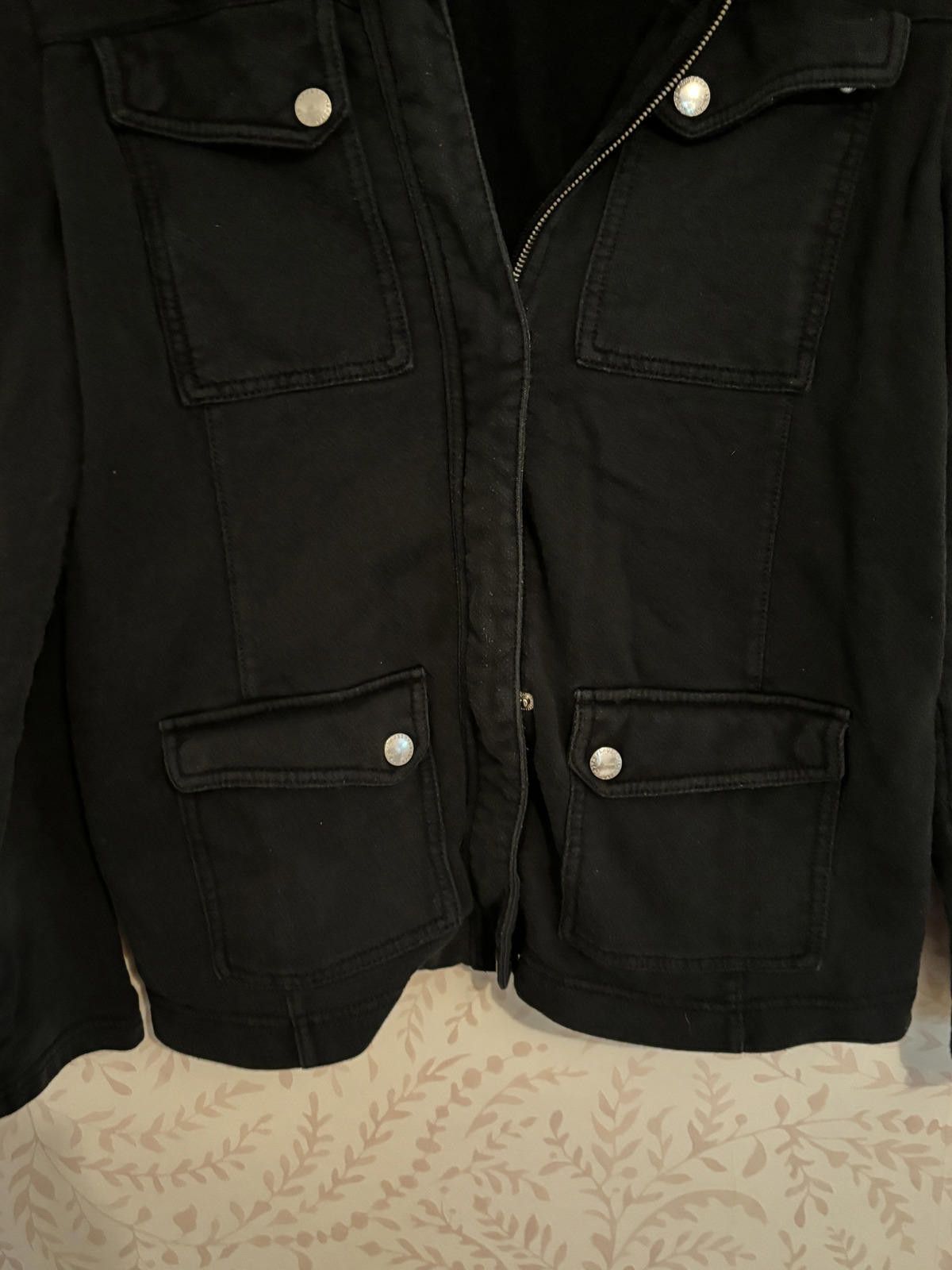 Lauren Ralph Lauren Vintage Lauren Ralph Lauren Black Denim Jacket - XL Size XL / US 12-14 / IT 48-50 - 4 Thumbnail