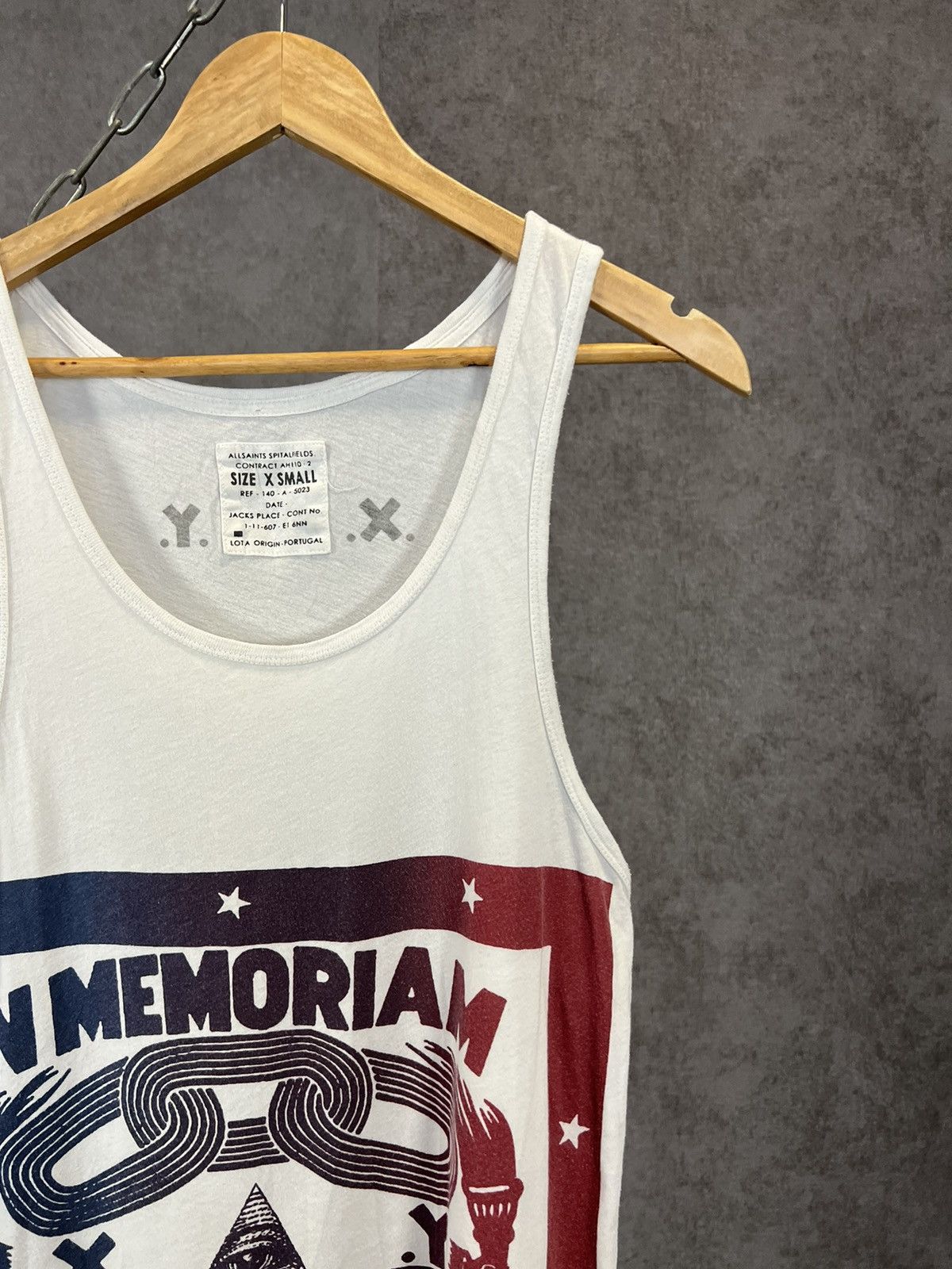 Allsaints Allsaints art vintage tank top Size US XS / EU 42 / 0 - 2 Thumbnail