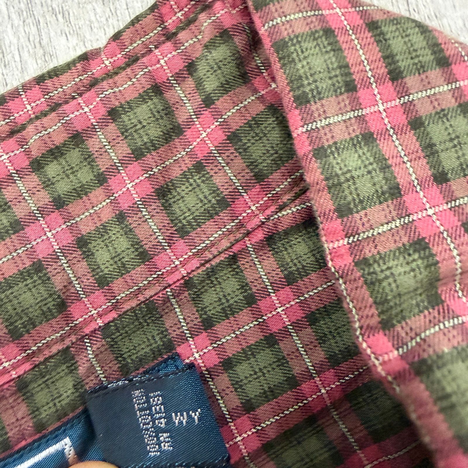 Polo Ralph Lauren Vintage Polo Ralph Lauren Button Shirt Men's 2XL Red Green Size US XXL / EU 58 / 5 - 5 Thumbnail