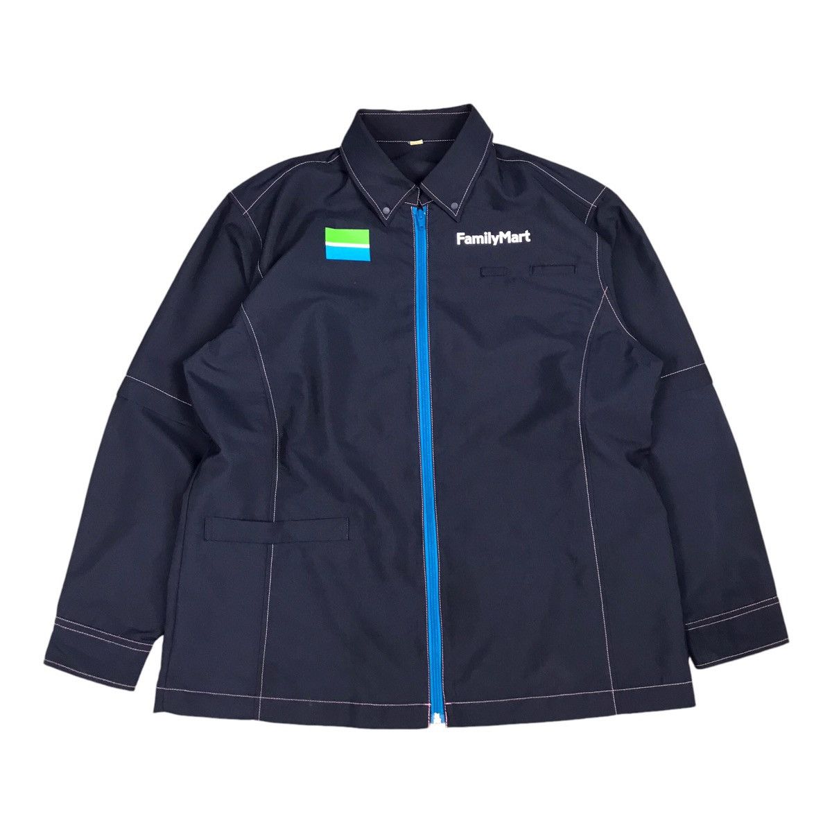 Japanese Brand Vintage Family Mart zipper jacket Size US M / EU 48-50 / 2 - 2 Thumbnail
