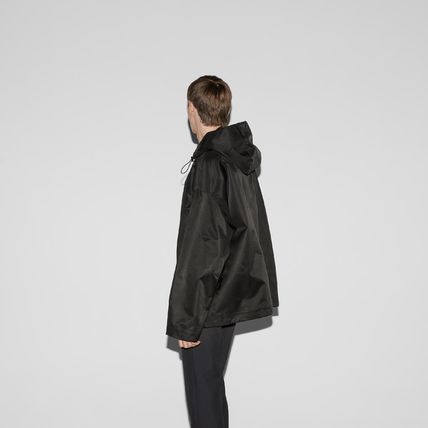 Gucci o1loc1c1225 793664 Nylon Hooded Jacket With Embroidery Black Size US S / EU 44-46 / 1 - 7 Thumbnail