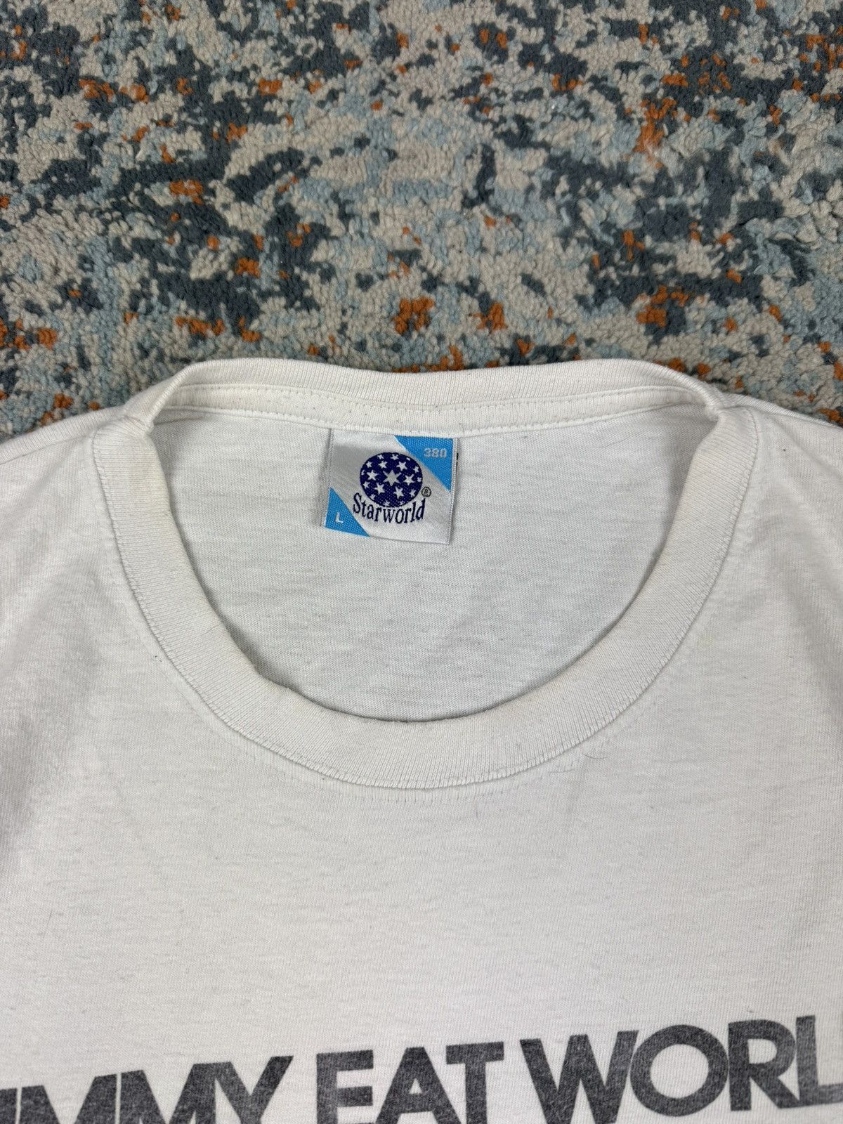 Band Tees × Vintage Rare Vintage 00s Jimmy Eat World graphic band tee Size US L / EU 52-54 / 3 - 5 Thumbnail
