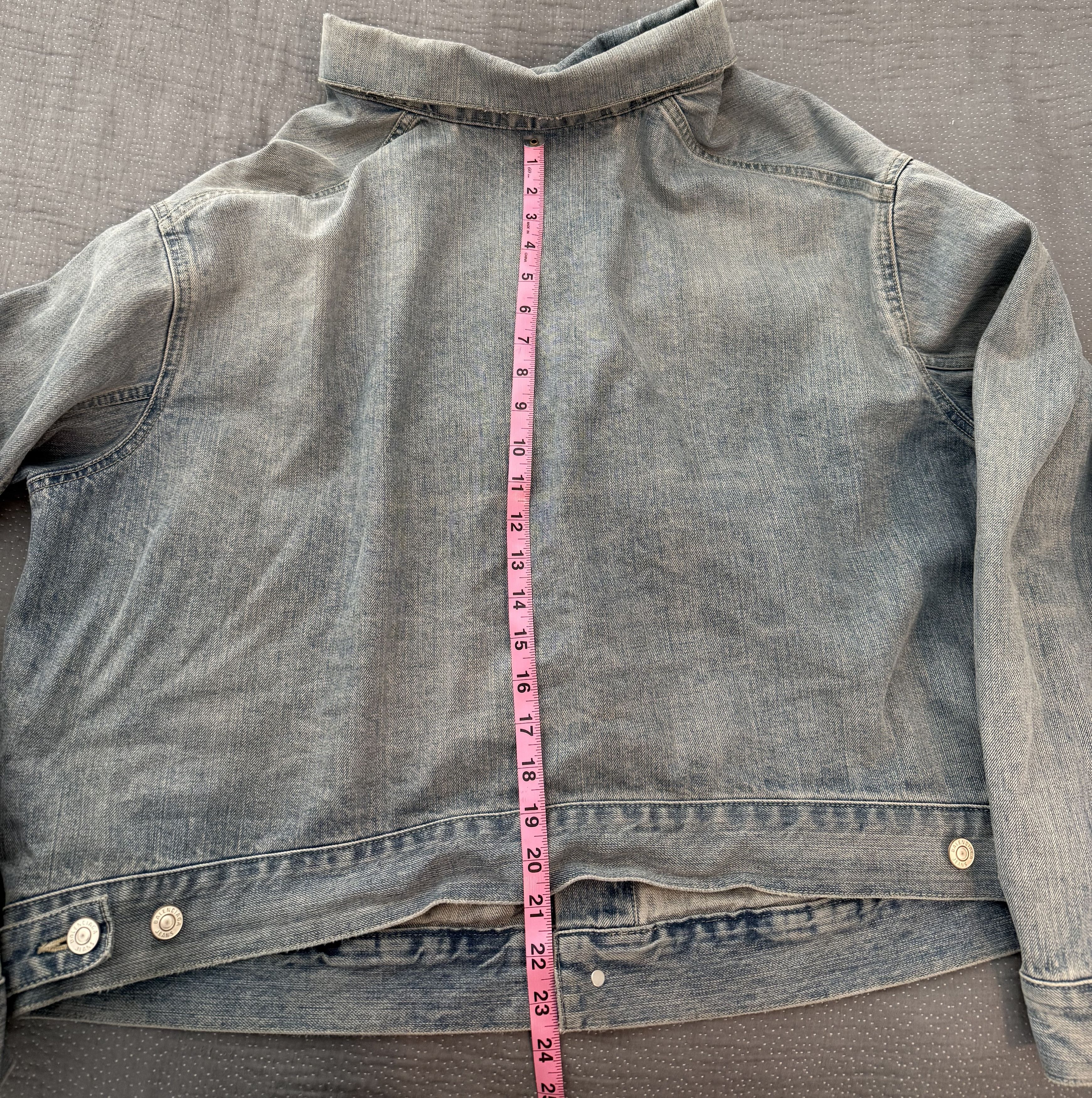 Balenciaga Off Shoulder Jacket in Light Blue Size US S / EU 44-46 / 1 - 7 Thumbnail