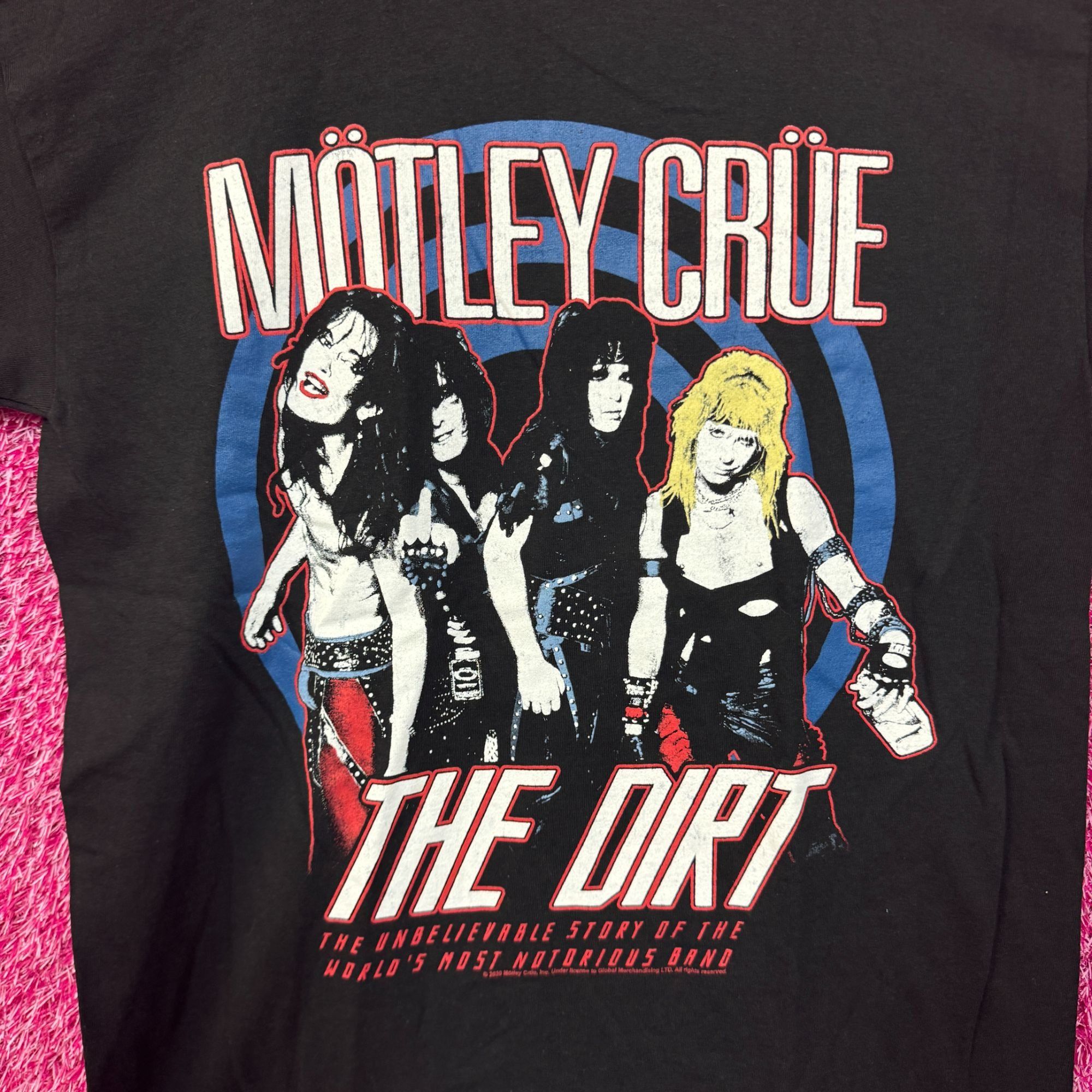 Band Tees Motley Crue The Dirt Biopic Movie Promo Heavy Metal Tee M Size US M / EU 48-50 / 2 - 2 Thumbnail