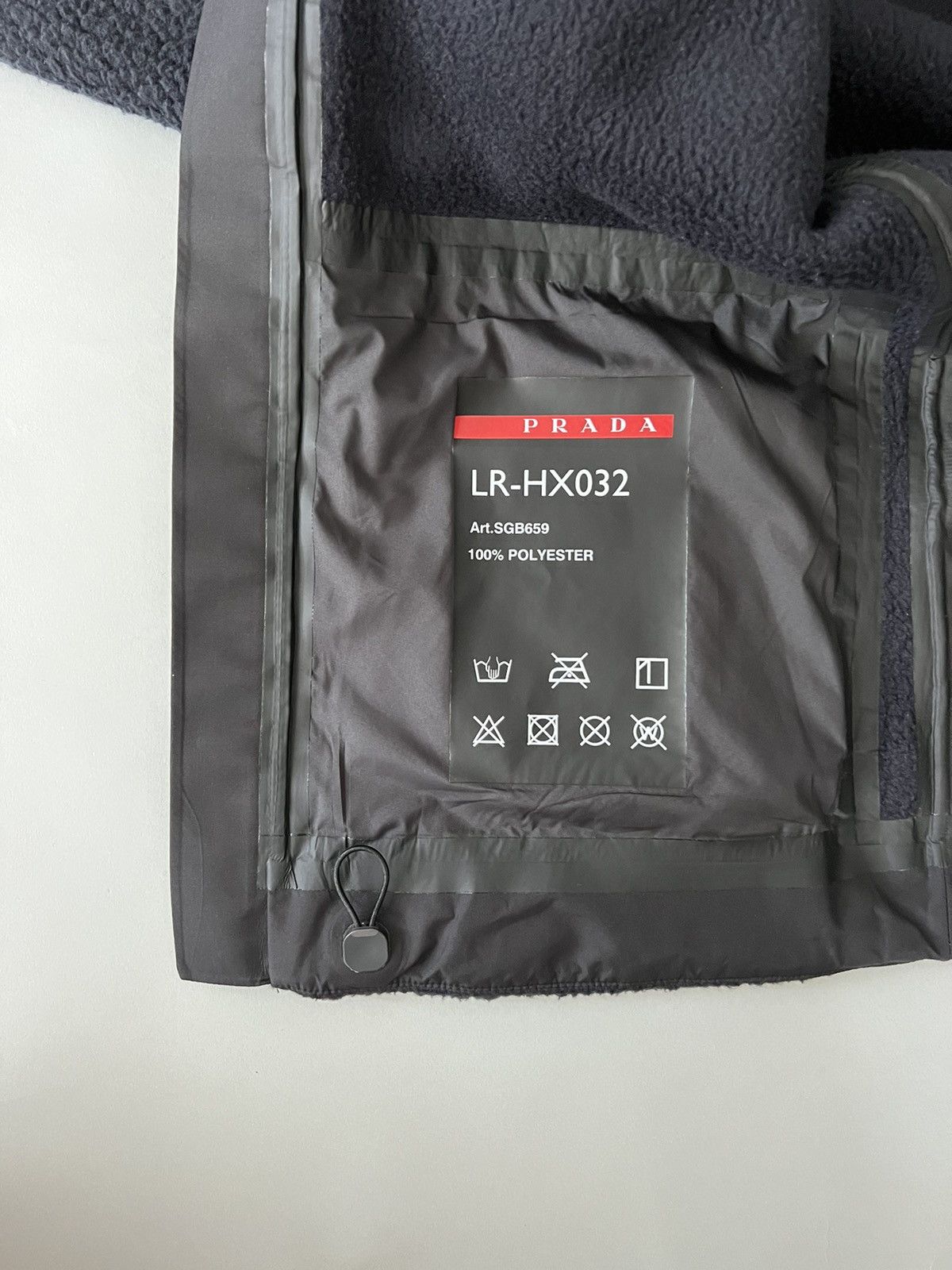 Prada Prada Recycled fleece technical jacket Size US S / EU 44-46 / 1 - 10 Thumbnail