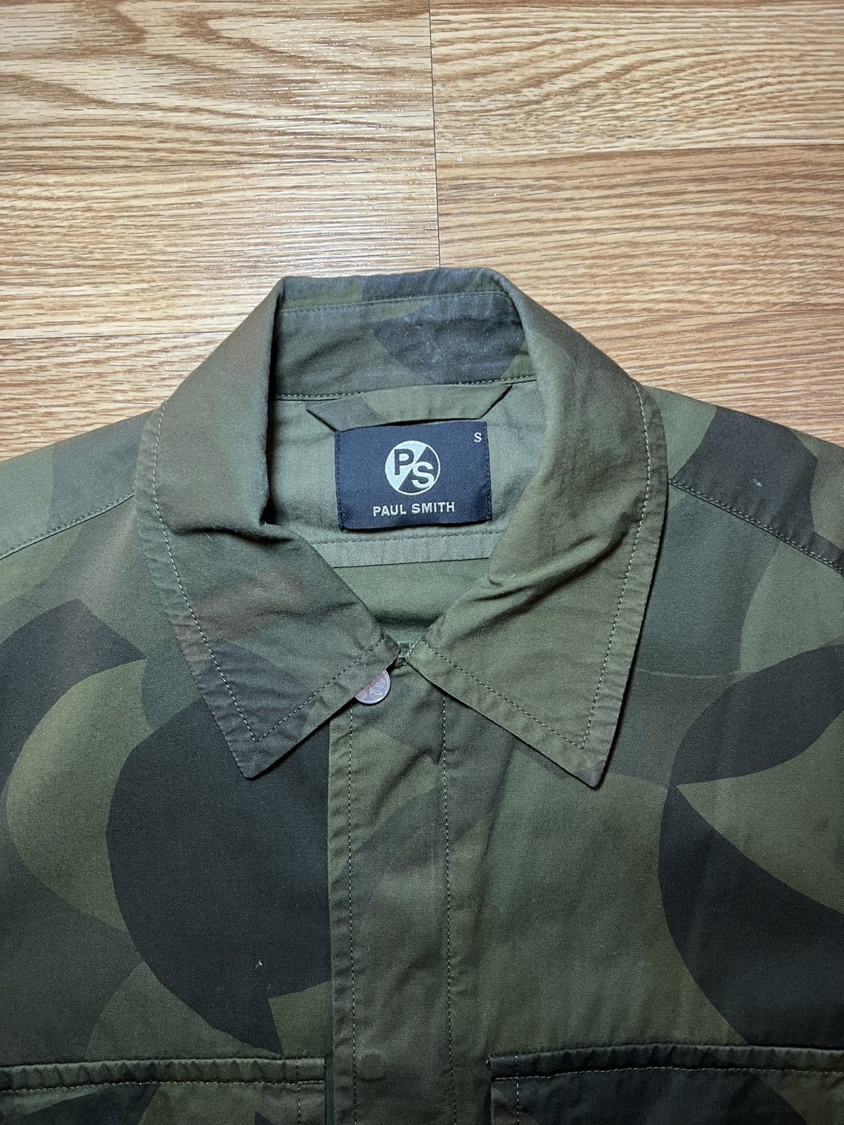 Paul Smith PS Paul Smith Abstract Camo Print Jacket Size US S / EU 44-46 / 1 - 2 Thumbnail