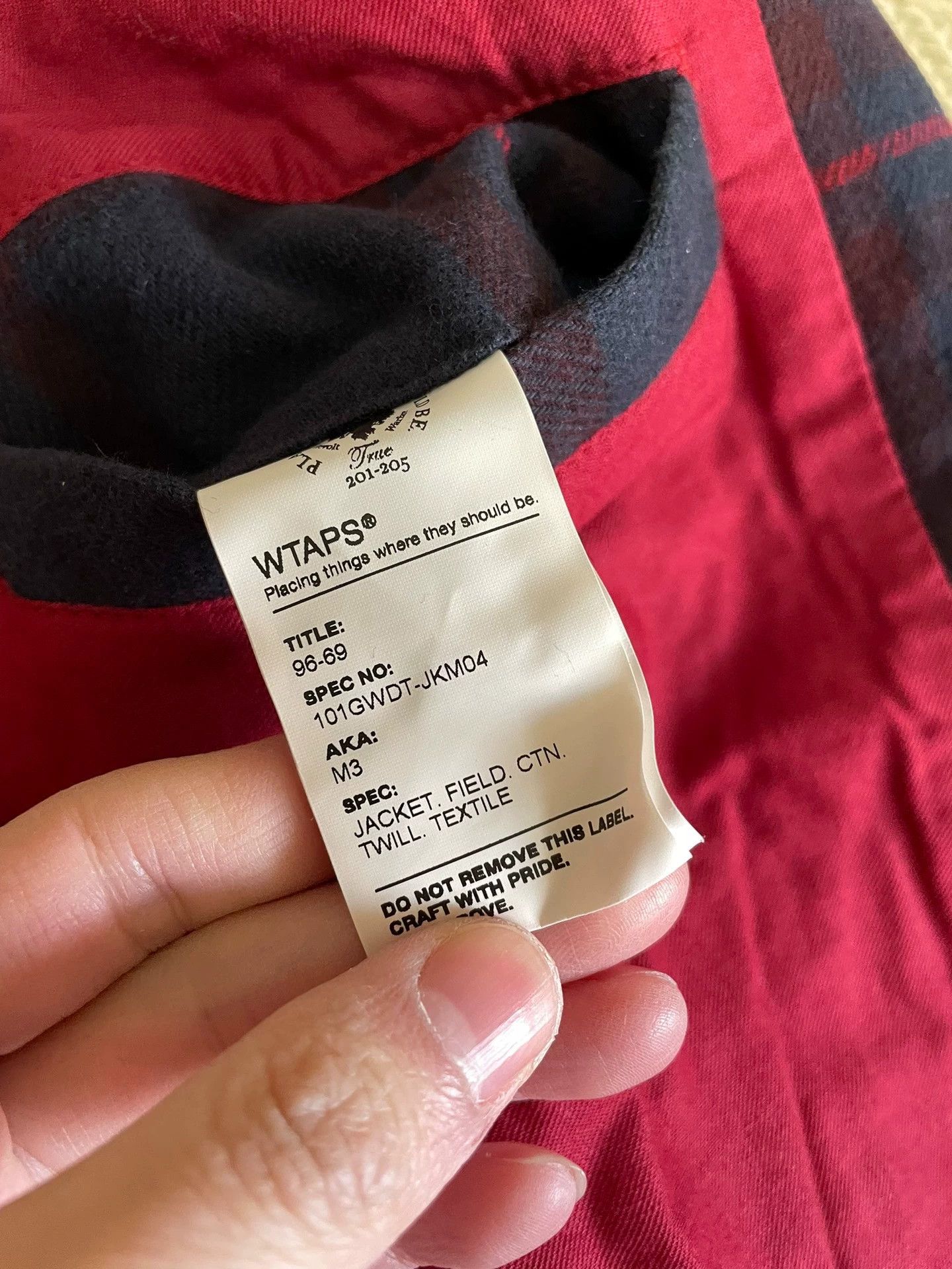 Wtaps WTAPS M3 Twill Textile Quilted Biker Jacket L Good Condition Size US L / EU 52-54 / 3 - 9 Thumbnail