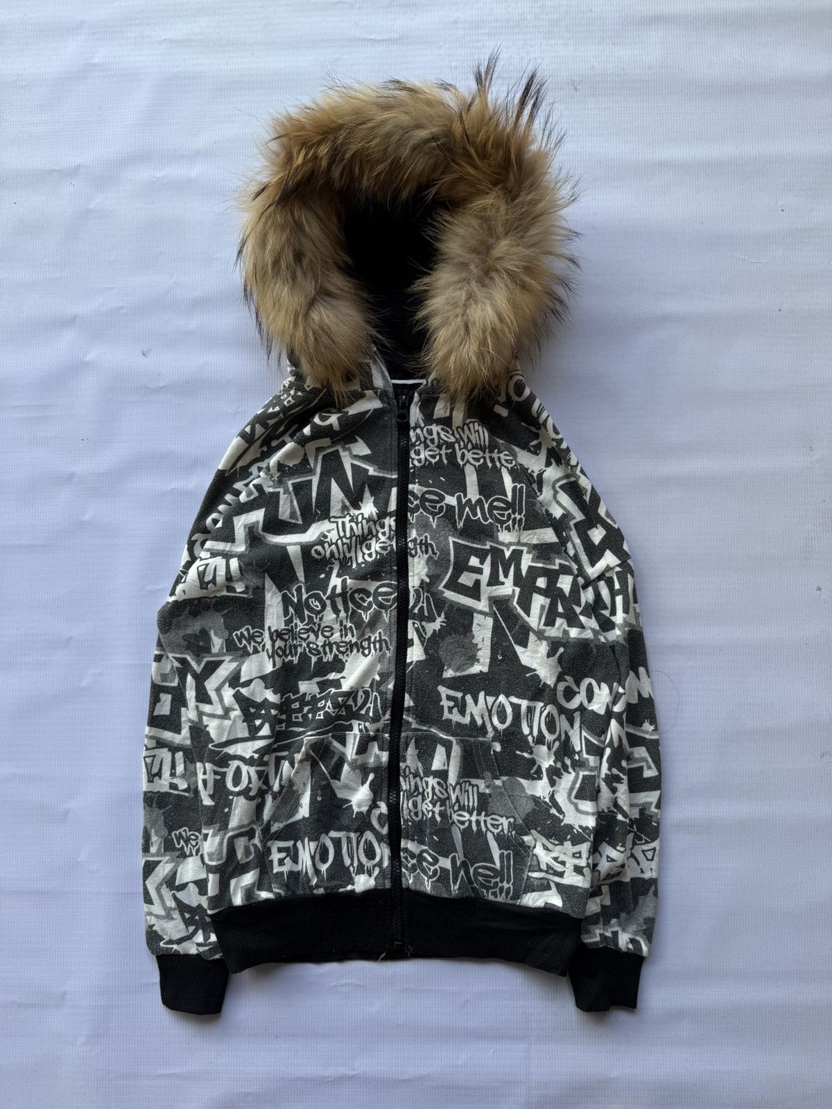 Japanese Brand Space opera fur hoodie style ifsixwasnine lgb Size US M / EU 48-50 / 2 - 1 Thumbnail