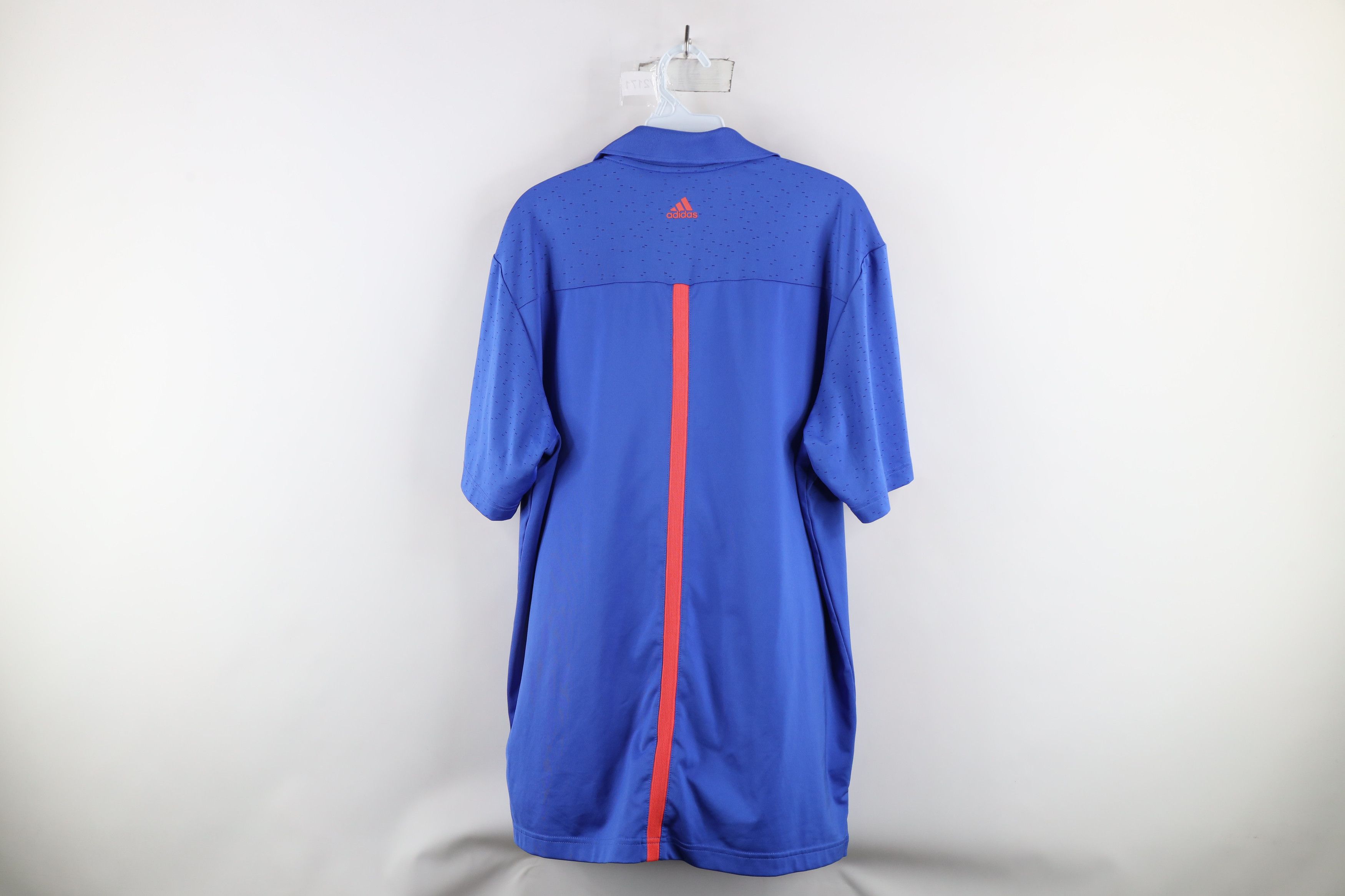 Adidas × Vintage Adidas Golf Sylwood Cup Highland Meadows Golfing Polo Blue Size US L / EU 52-54 / 3 - 11 Thumbnail