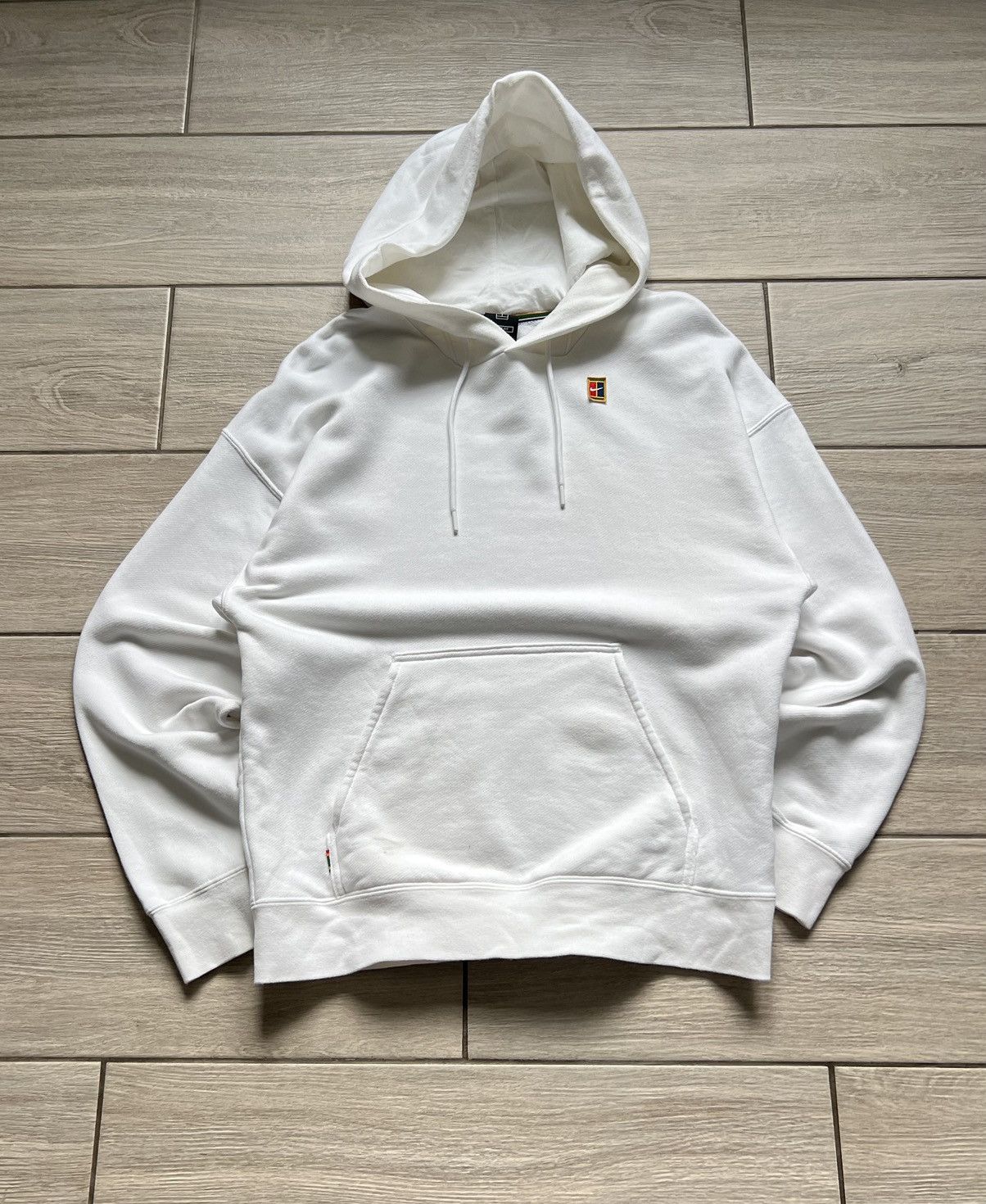Nike × Vintage Vintage Nike Tennis Court Hoodie x Andre Agassi Rare Size US S / EU 44-46 / 1 - 2 Thumbnail