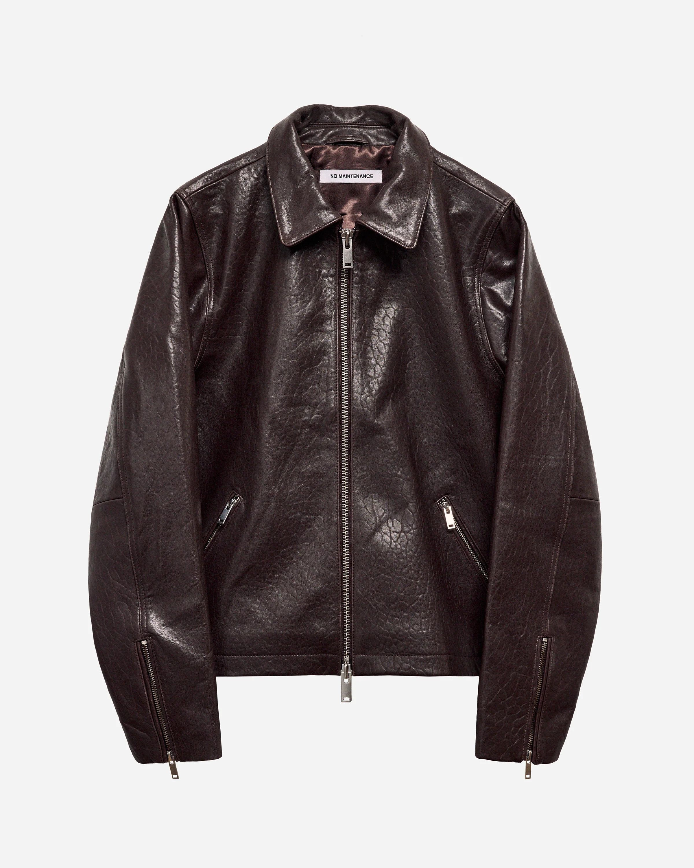 No Maintenance No Maintenance Leather Mechanic Jacket | Grailed