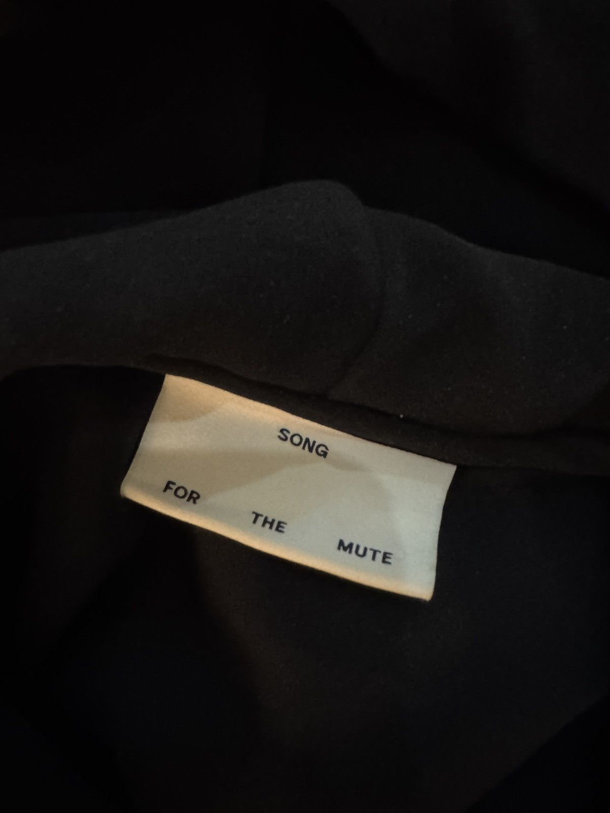 Song For The Mute Song for the mute silk black hoodie 20.1 Size US M / EU 48-50 / 2 - 6 Thumbnail