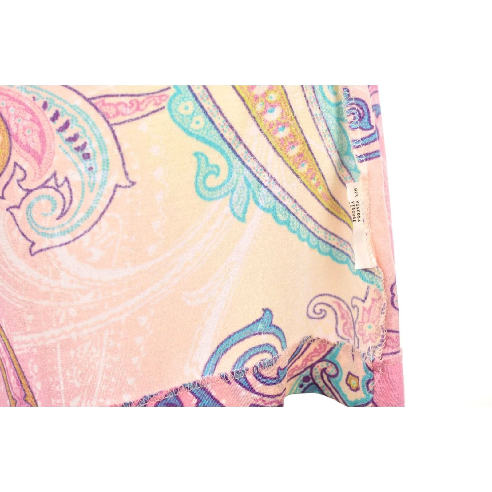 Etro Etro Blouse Top Milano Viscose Blend Paisley Made in Italy Size 48 Multicolor Womens Blouse Size XL / US 12-14 / IT 48-50 - 5 Thumbnail