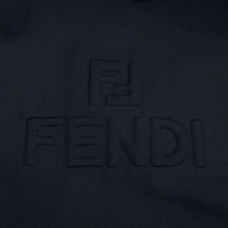 Fendi Fendi Black Logo Hooded Zip Jacket Size US S / EU 44-46 / 1 - 5 Thumbnail