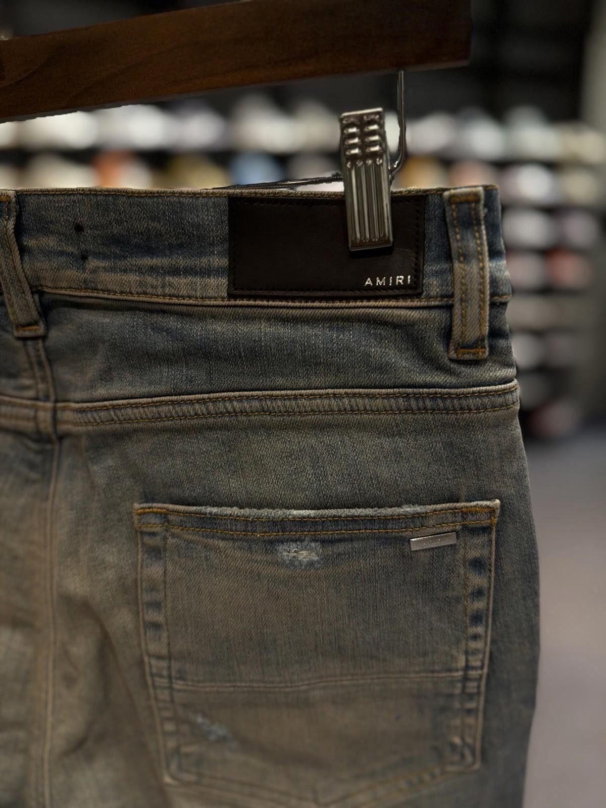 Amiri Size 32 Amiri Blue Crystal Painter Jeans 100% Authentic NEW Size US 32 / EU 48 - 9 Thumbnail
