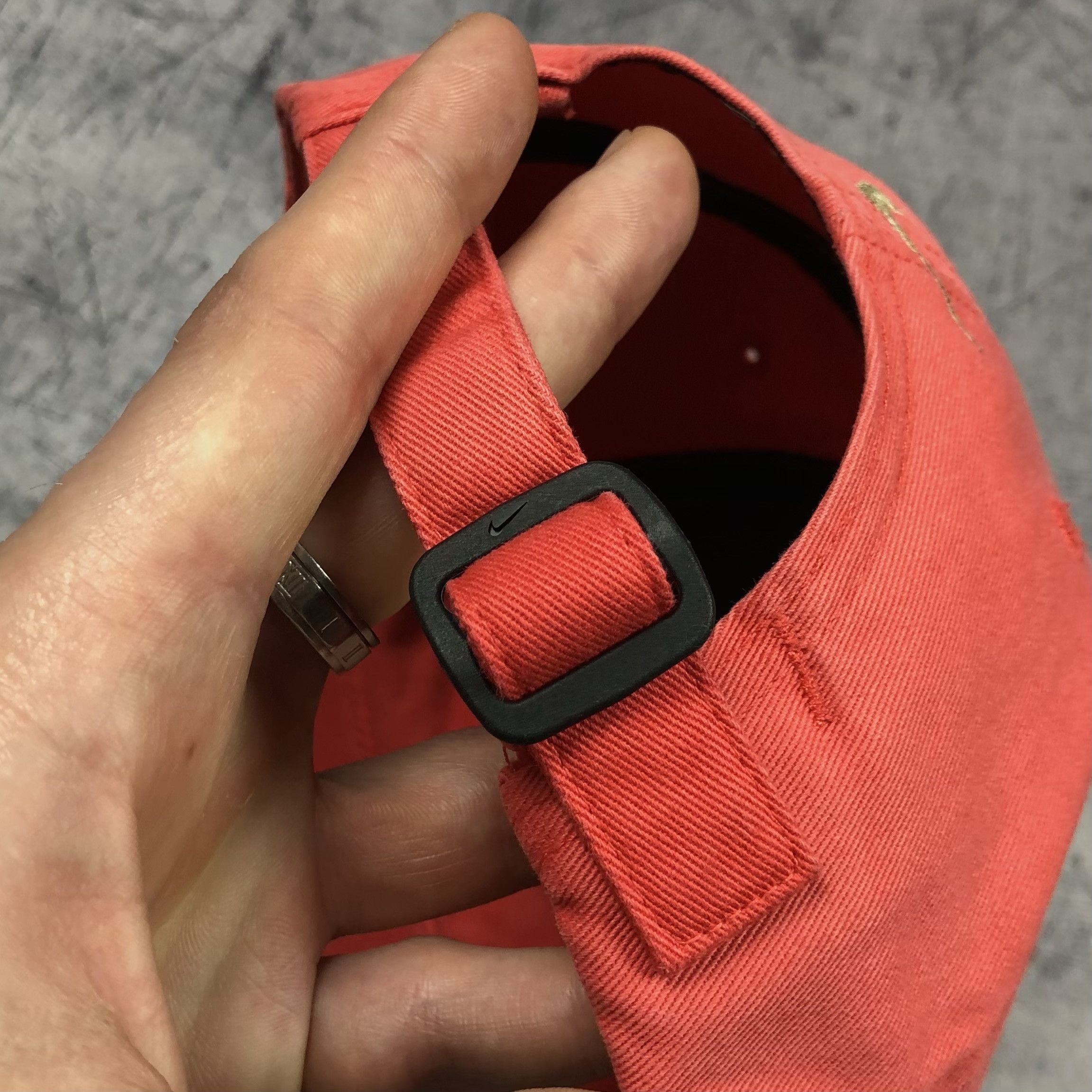 Nike Vintage Y2K Nike Swoosh Cap Size ONE SIZE - 7 Thumbnail