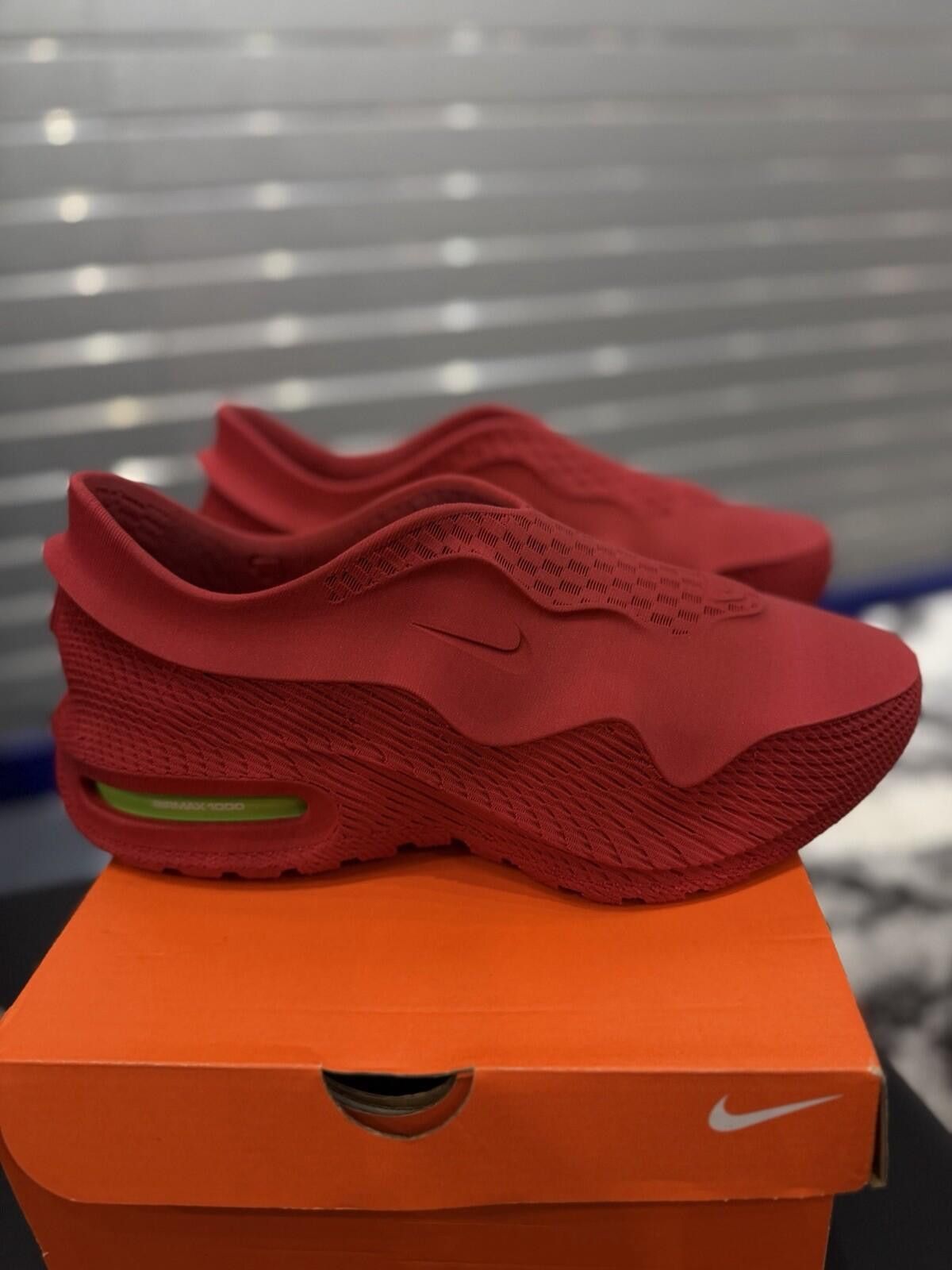Nike Nike Air Max 1000 Red Atomic Green Authentic Runner Size 12 Size US 12 / EU 45 - 3 Thumbnail