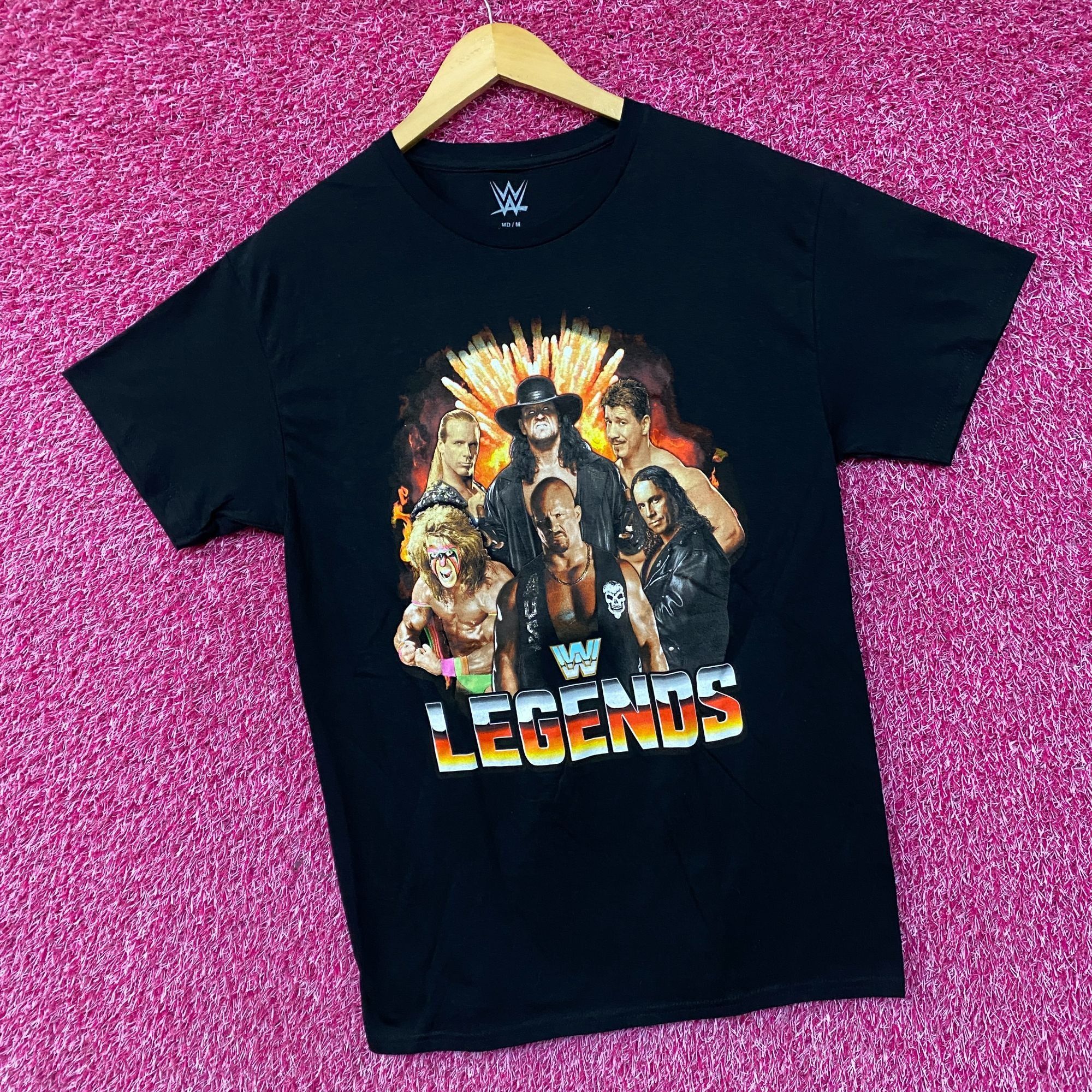 WWE WWE Legends Wrestling Champions Poster T-Shirt Medium Size US M / EU 48-50 / 2 - 3 Thumbnail