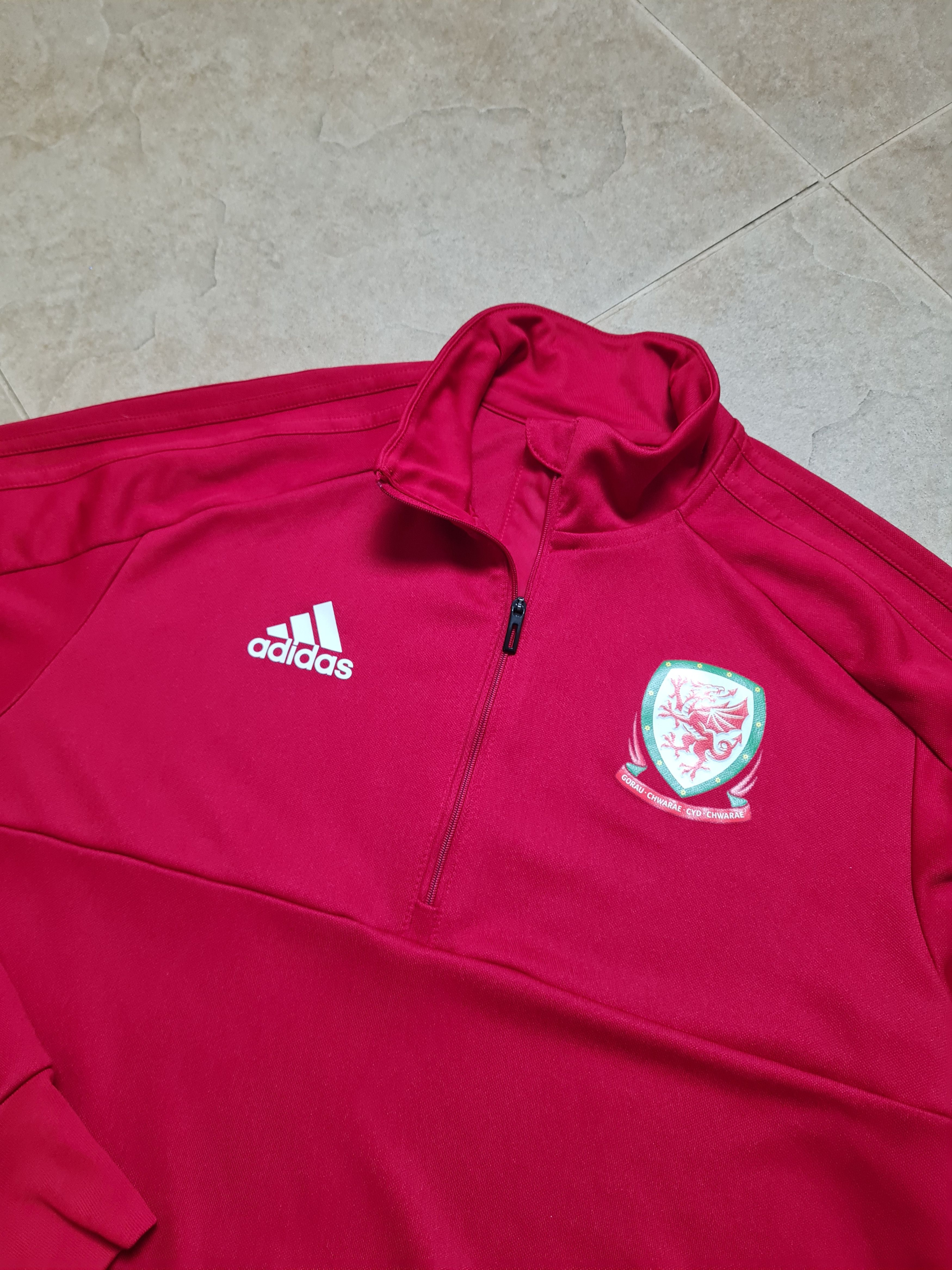 Adidas Training Track Adidas 19-20 Wales Maillot Trikot Camiseta Size US M / EU 48-50 / 2 - 19 Thumbnail