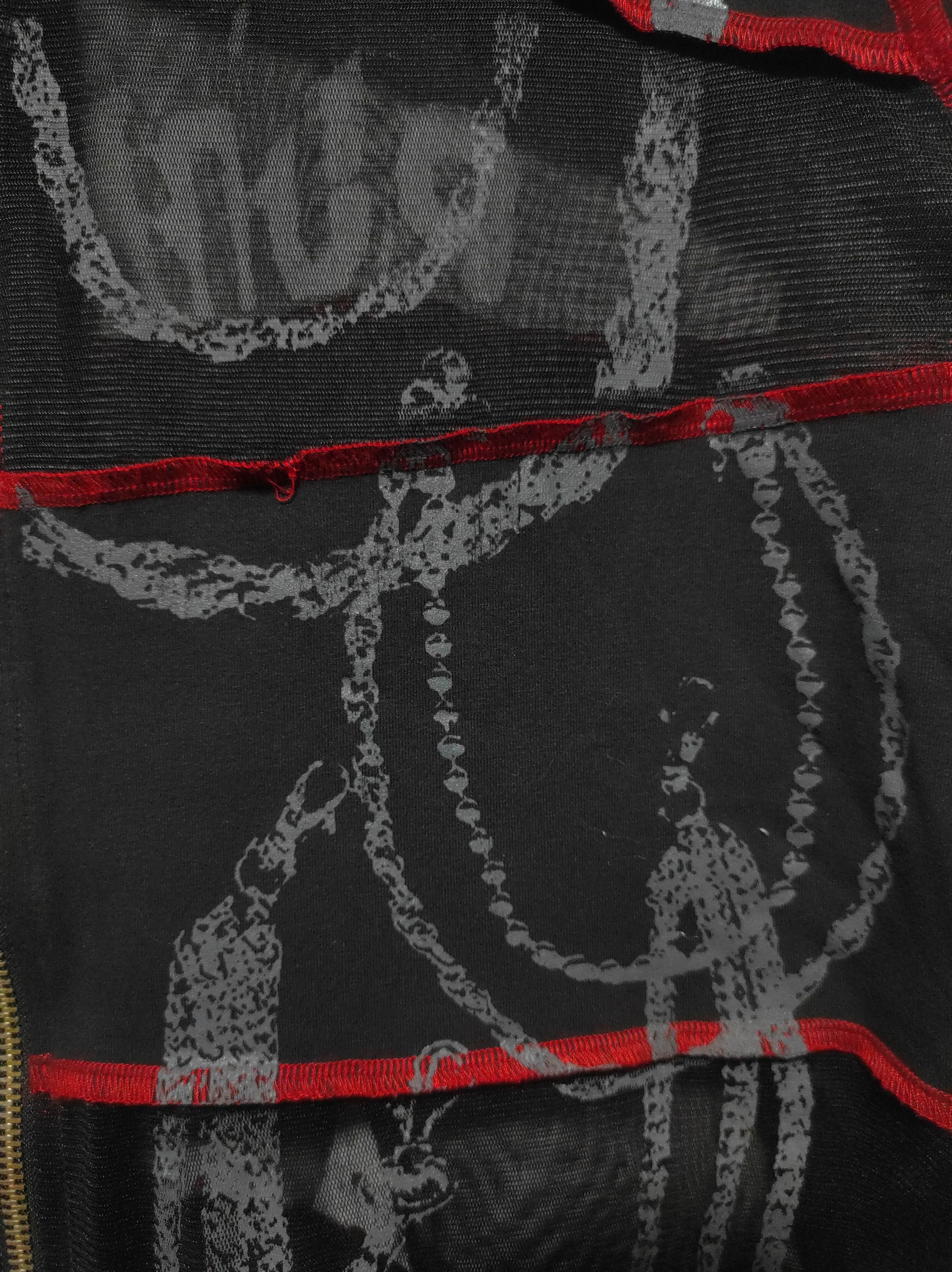 Hysteric Glamour Punk Rave Zipper Fur Hoodie Size US M / EU 48-50 / 2 - 6 Thumbnail