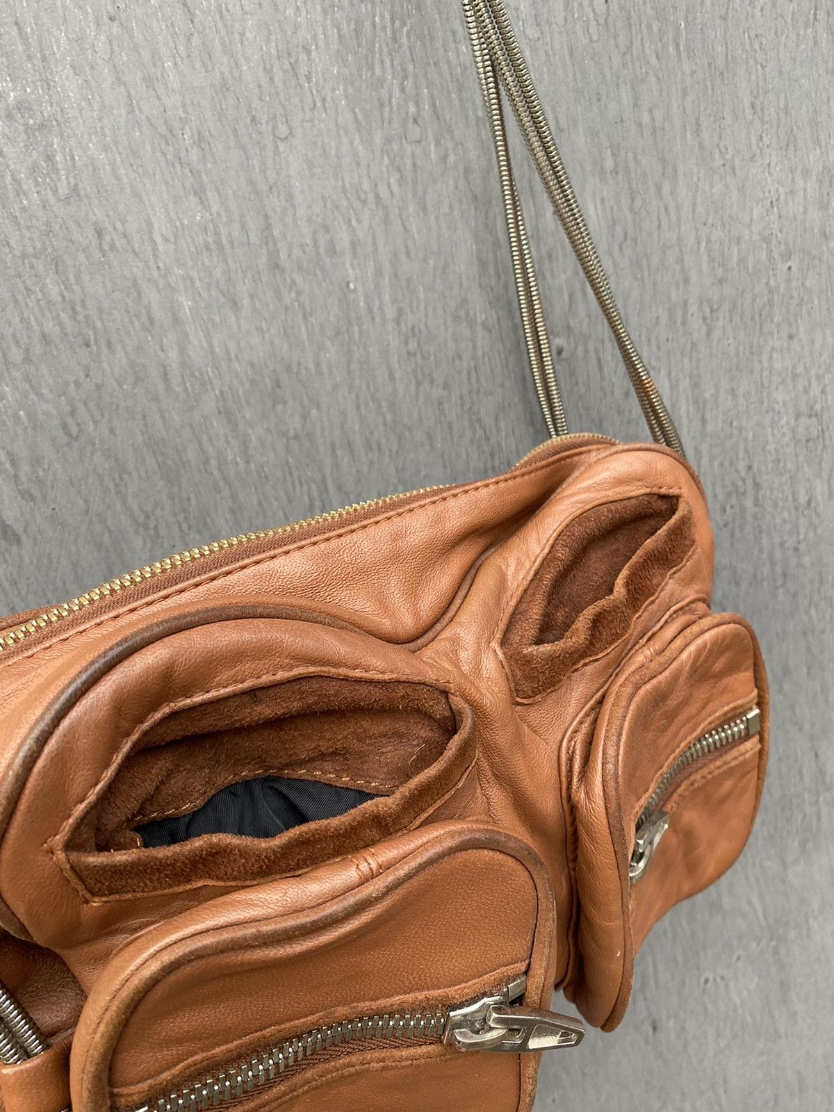 Alexander Wang Alexander Wang Brenda crossbody Leather Brown bag Size ONE SIZE - 10 Thumbnail