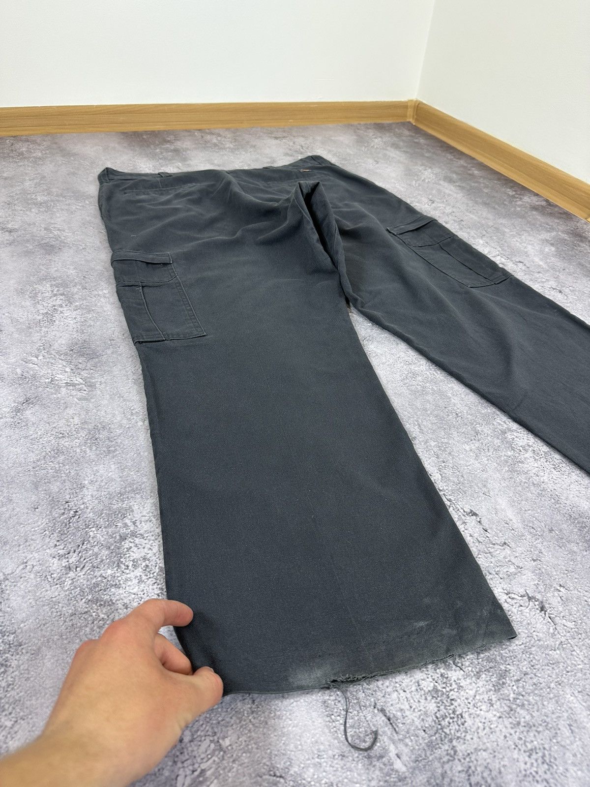 Dickies Vintage Dickies Distressed Faded Baggy Cargo USA Work Pants Size US 40 / EU 56 - 3 Thumbnail
